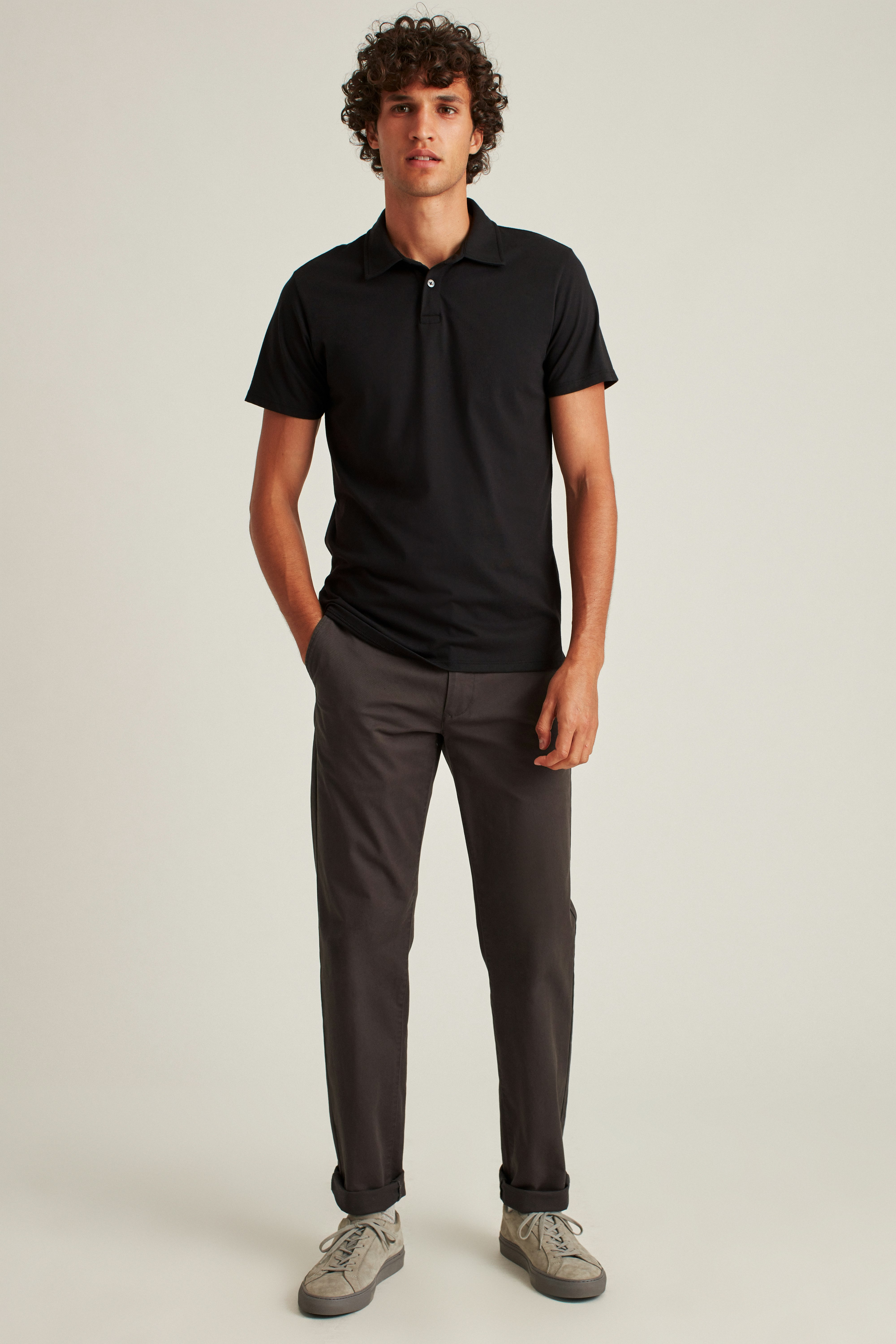 Pima Performance Polo jet black
