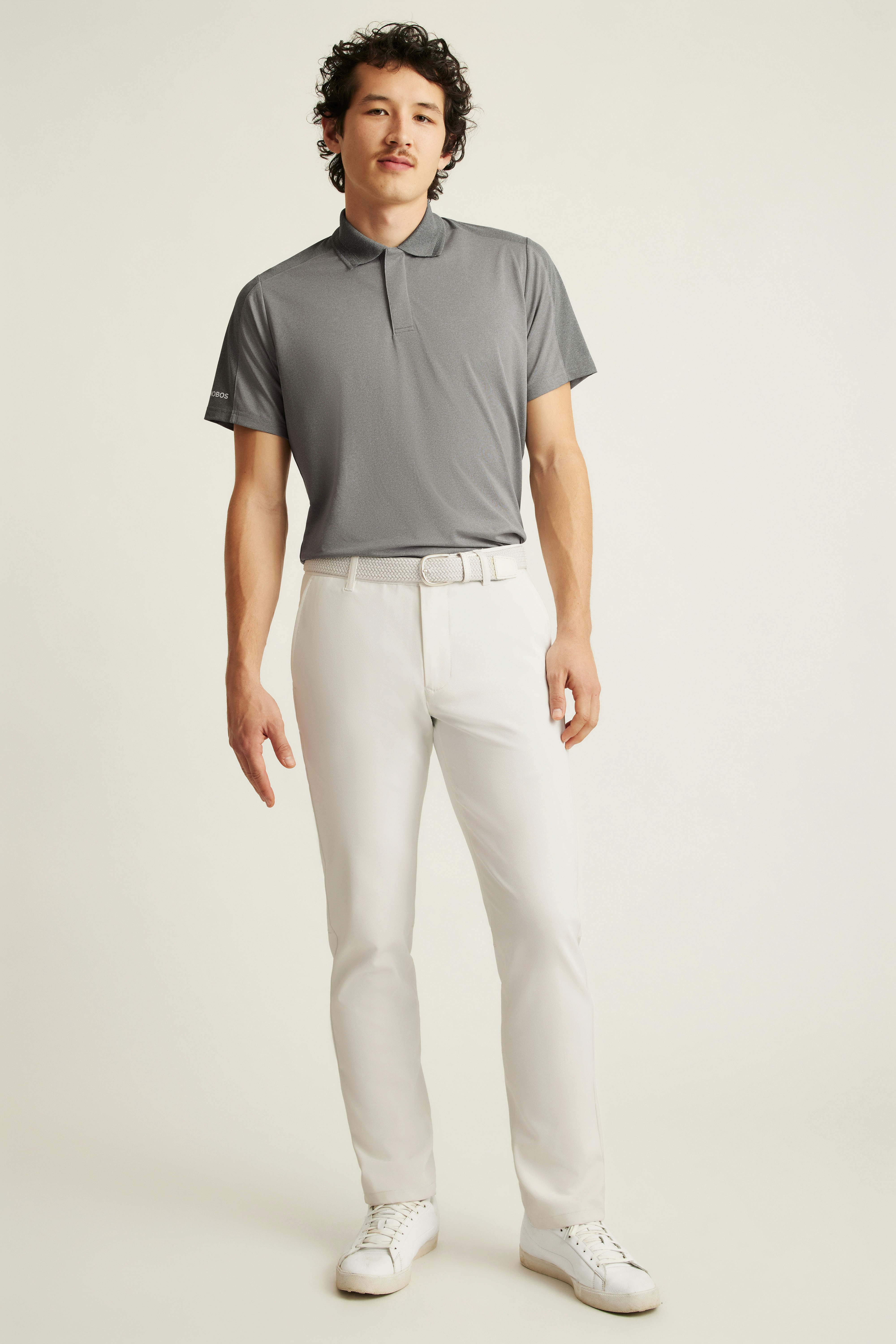Tour Pique Polo shades of grey