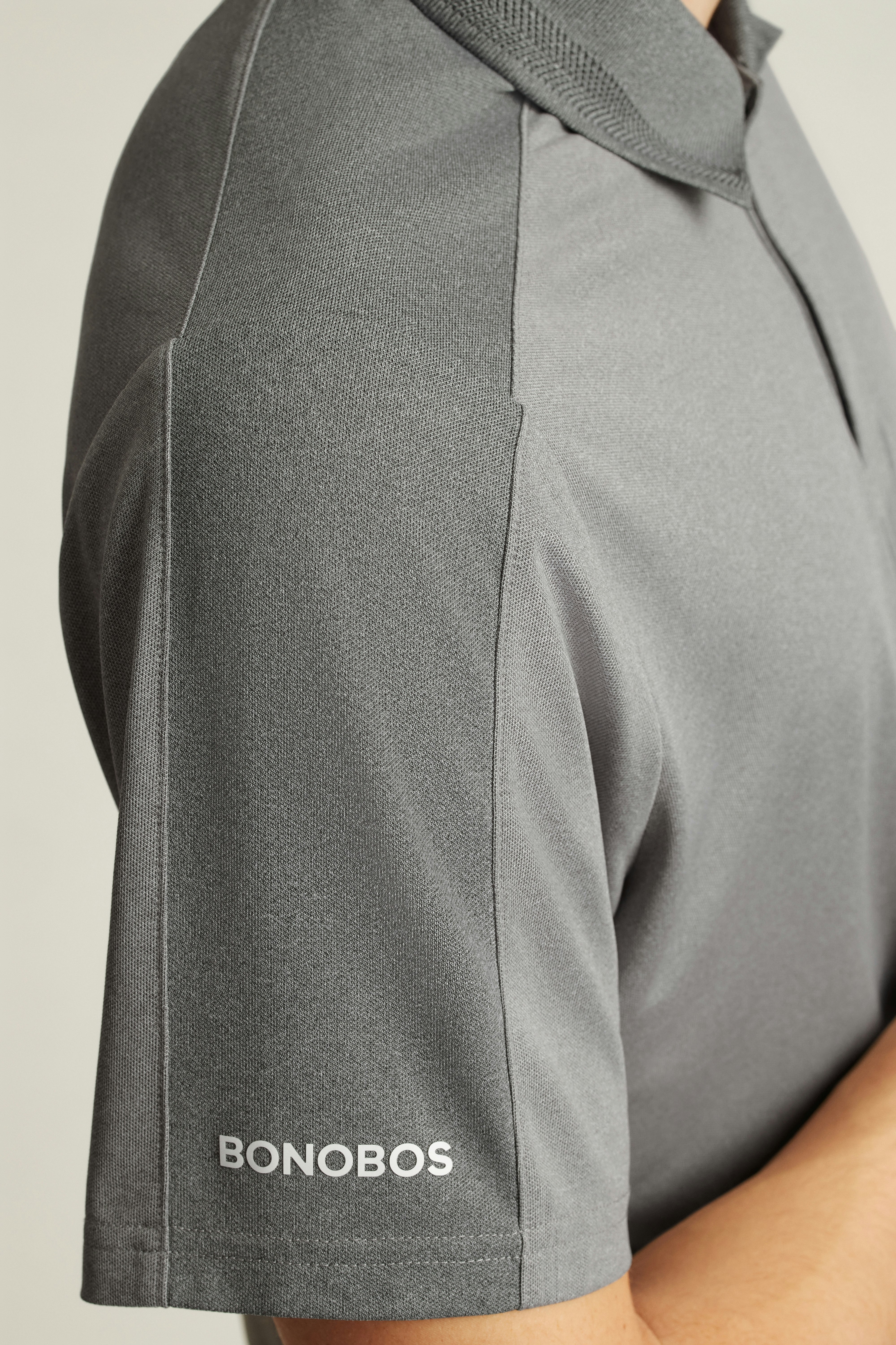 Tour Pique Polo shades of grey
