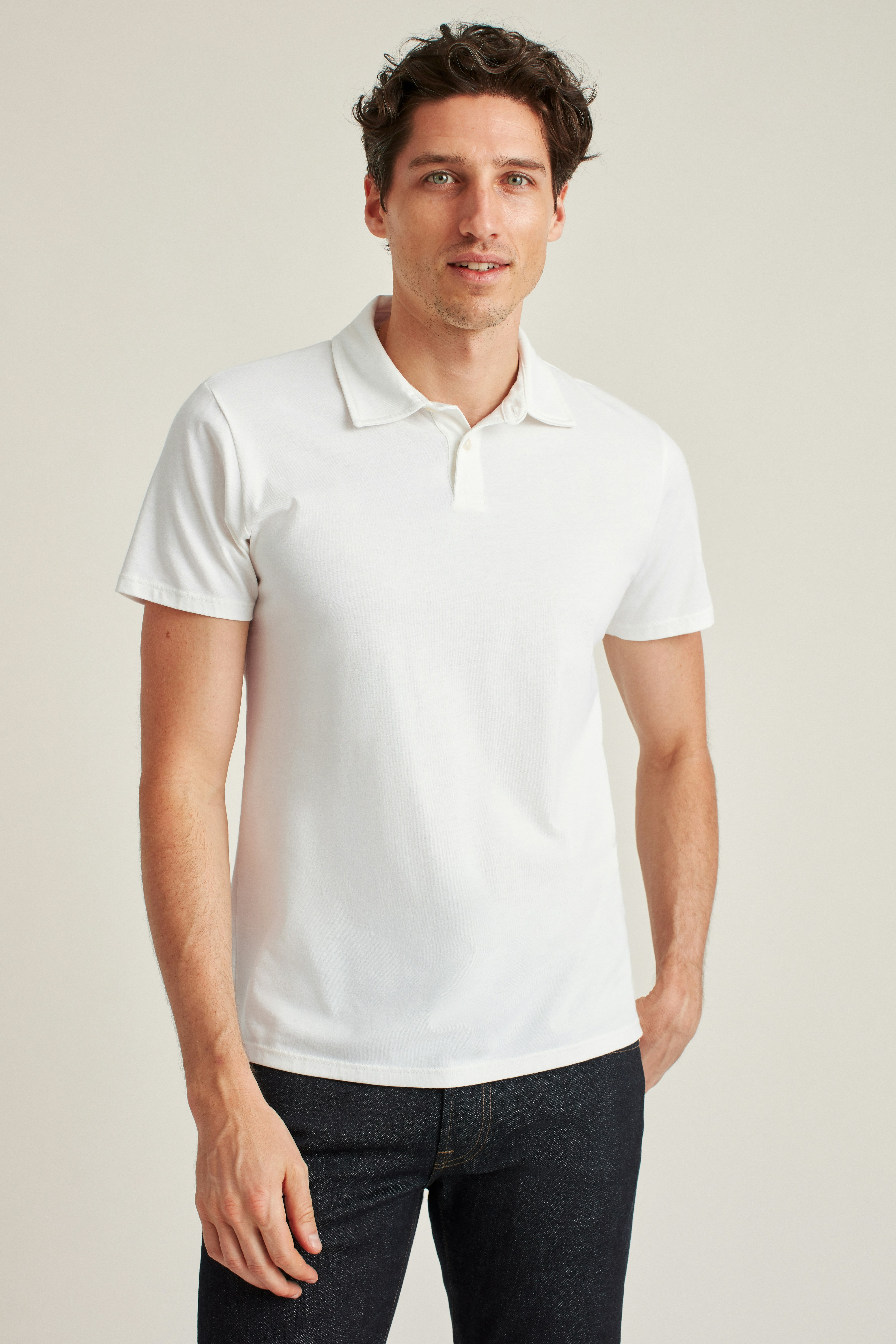 Pima Performance Polo white