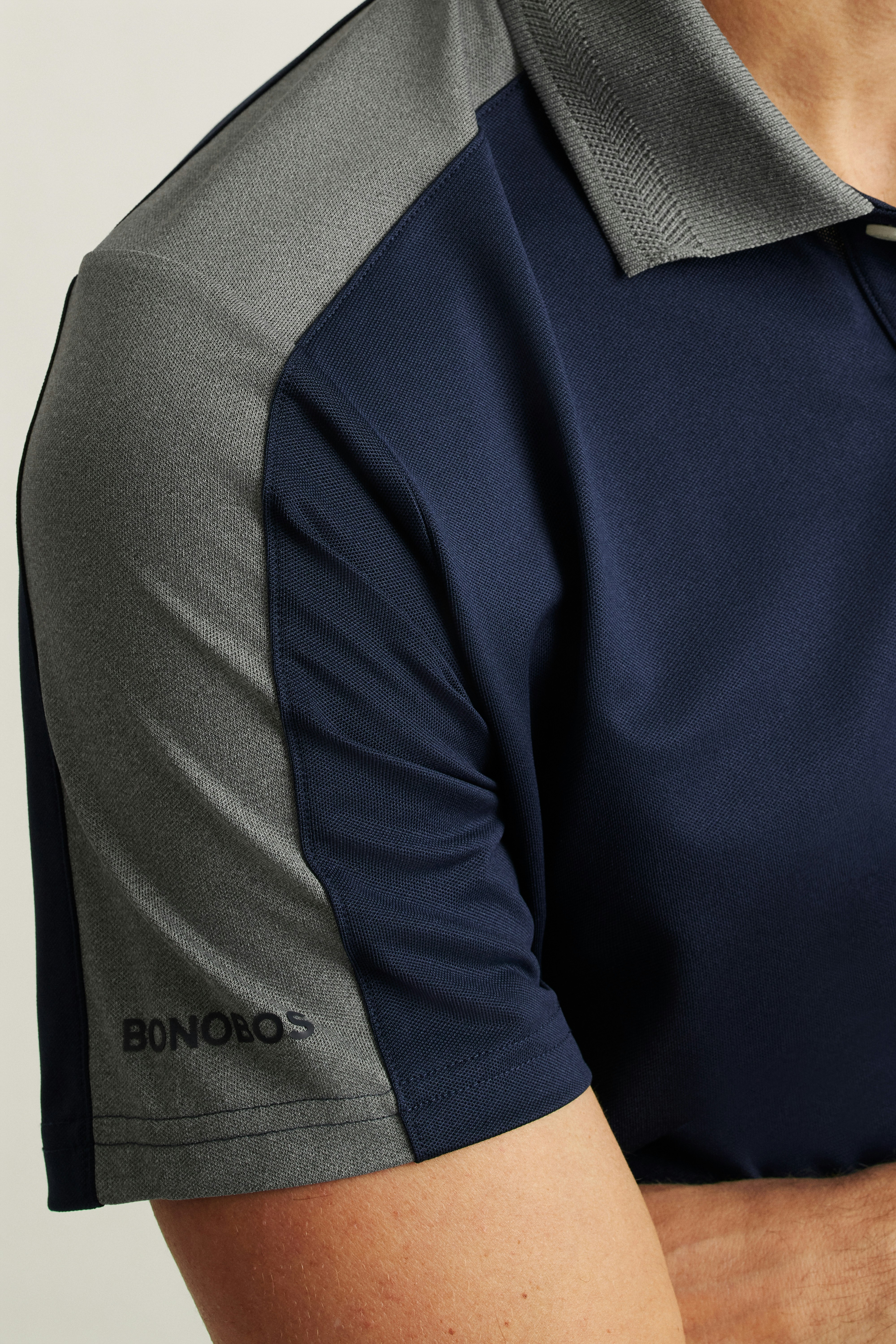 Tour Pique Polo navy grey