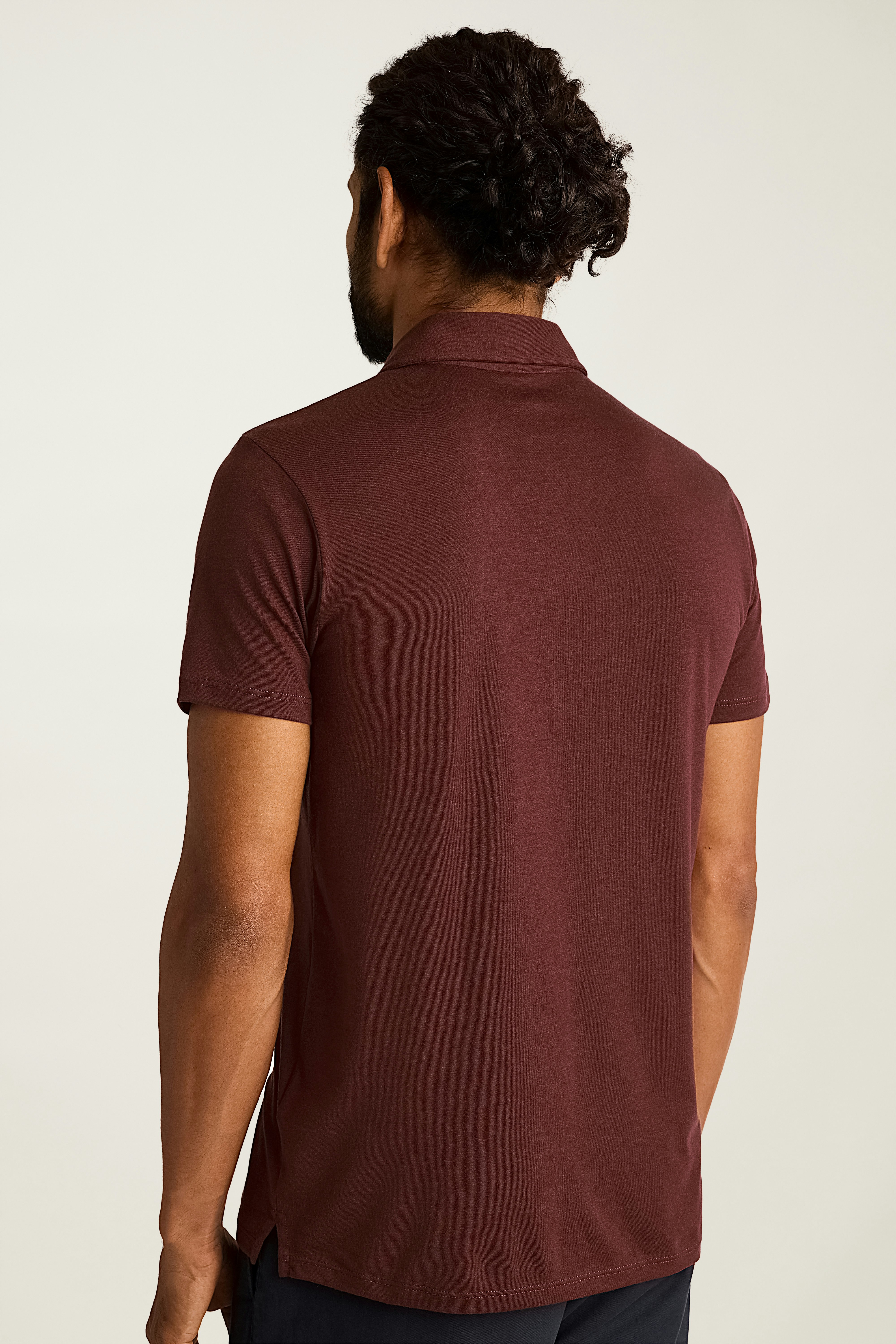 Pima Performance Polo medium brown 4 Pima Performance Polo medium brown