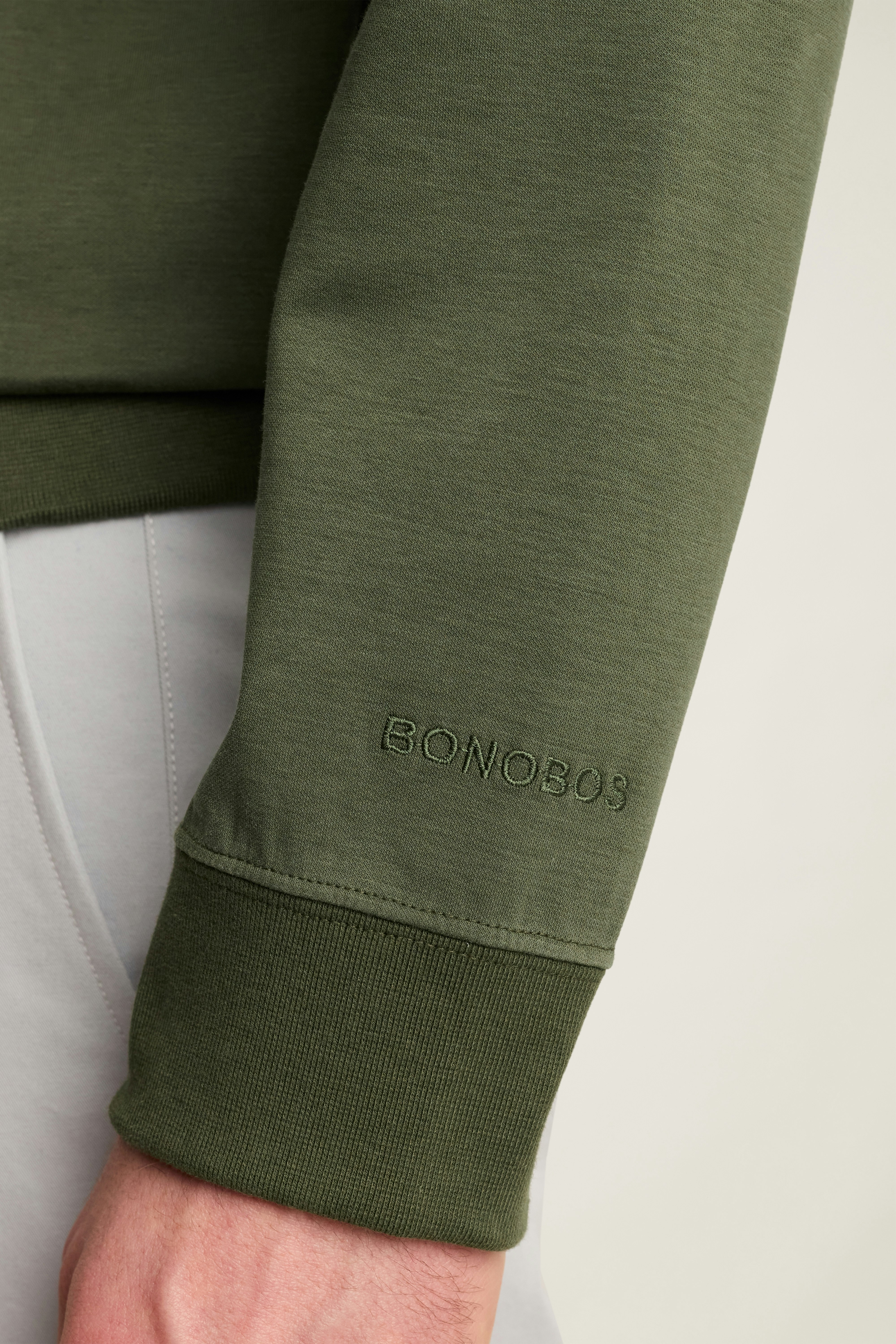 Soho Quarter Zip dark green