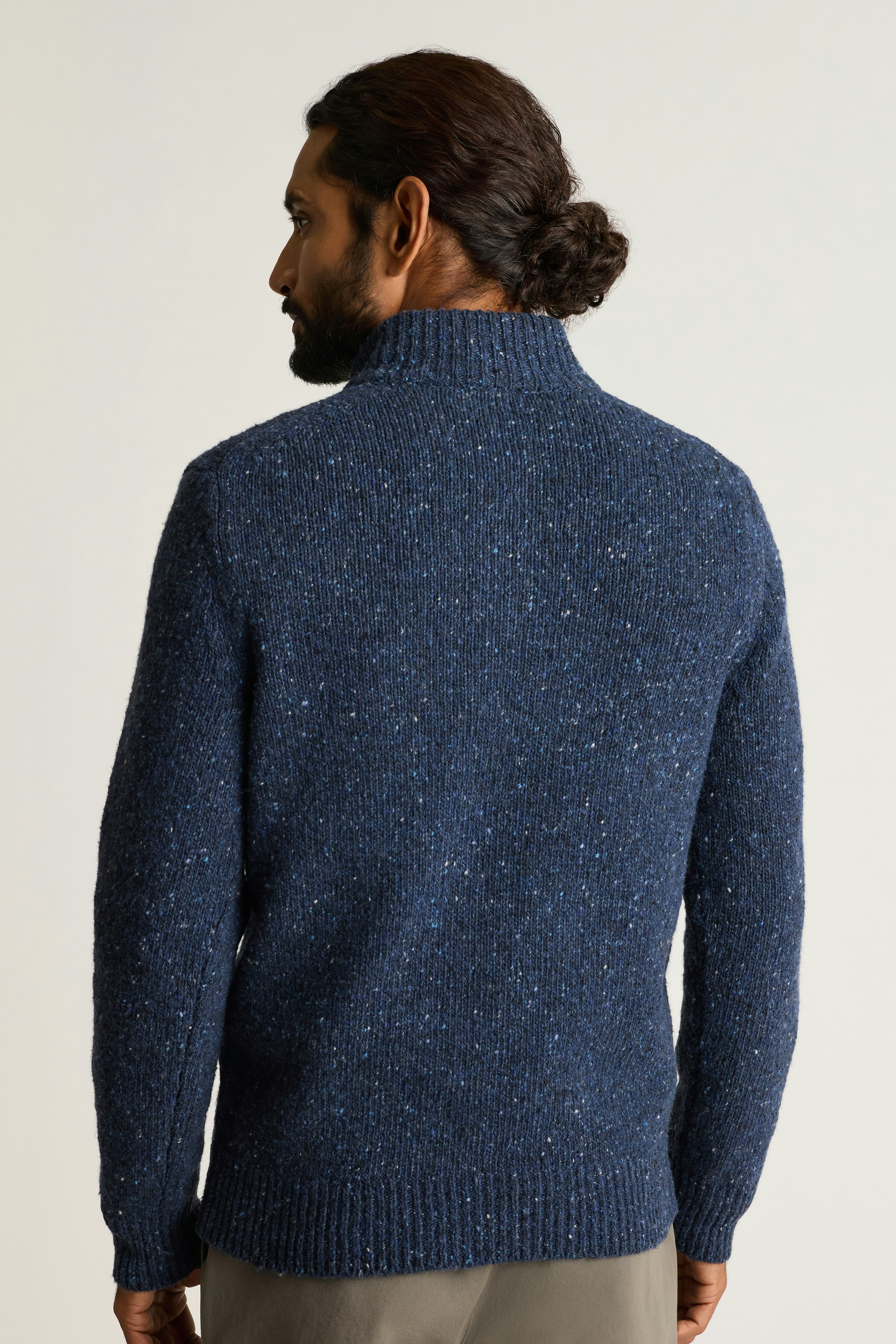 Donegal Half-Zip navy blue