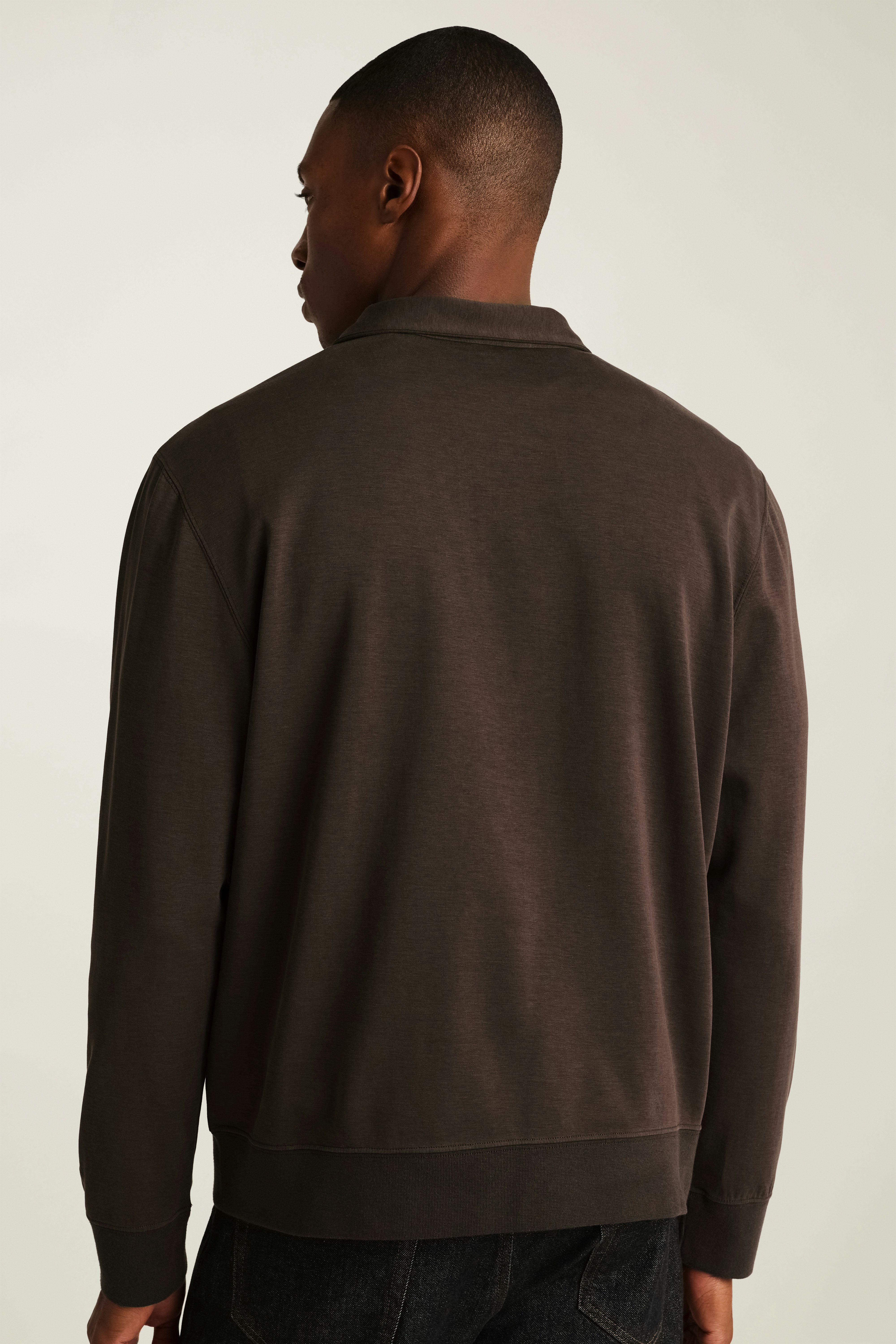 Soho Quarter Zip java brown