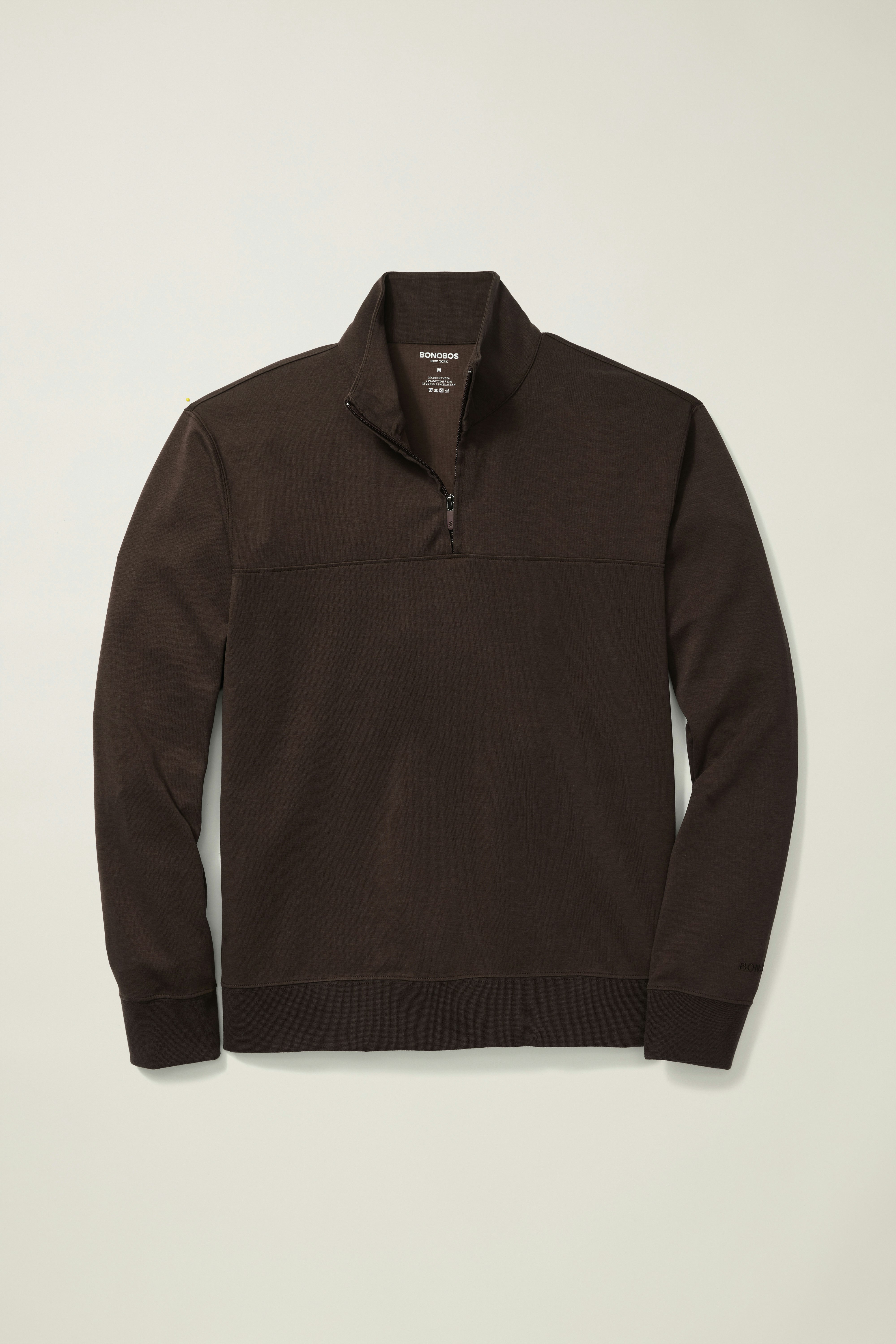 Soho Quarter Zip java brown