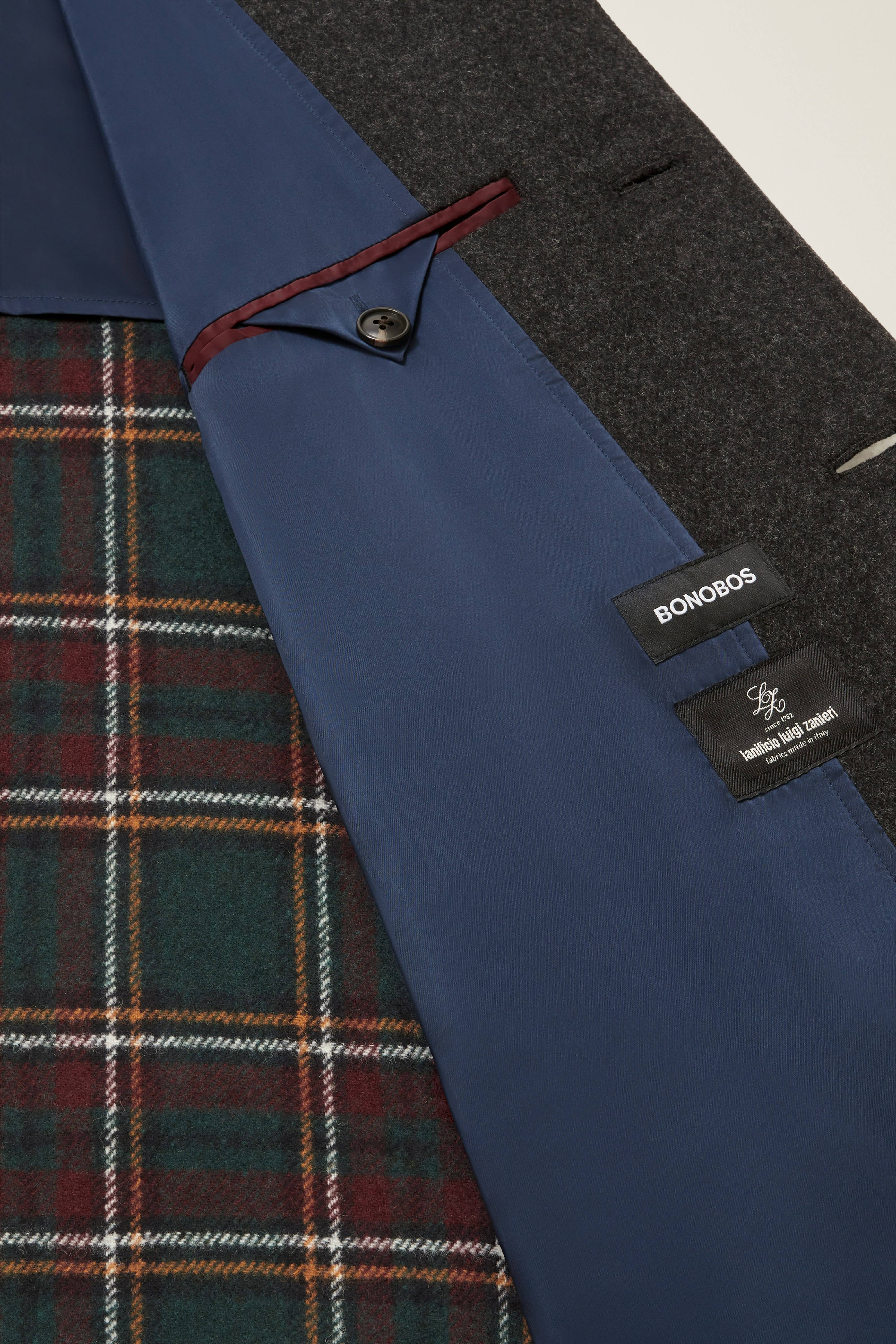 The Italian Wool Car Coat charcoal 7 The Italian Wool Car Coat charcoal