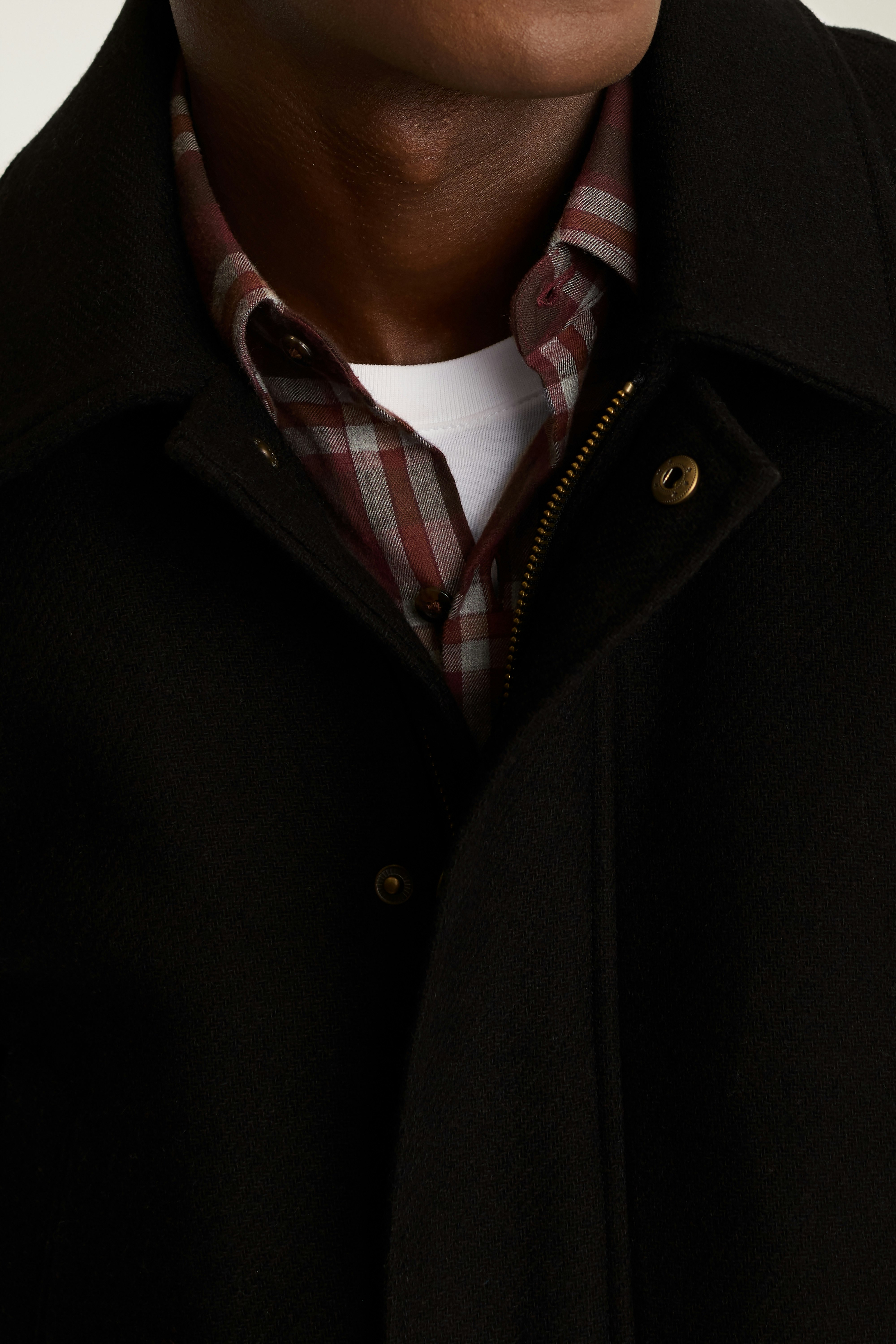 The Italian Wool Field Jacket black