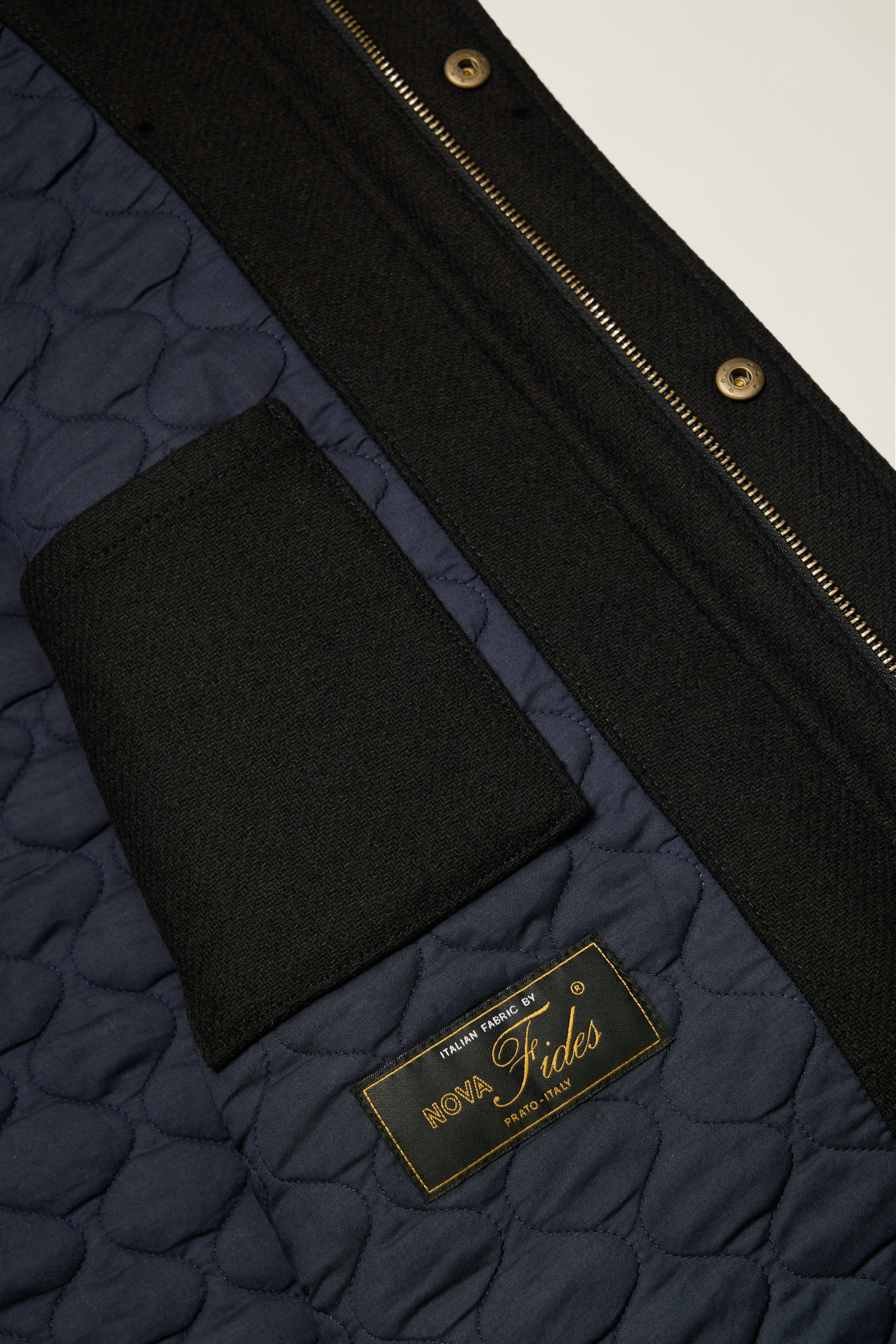 The Italian Wool Field Jacket black
