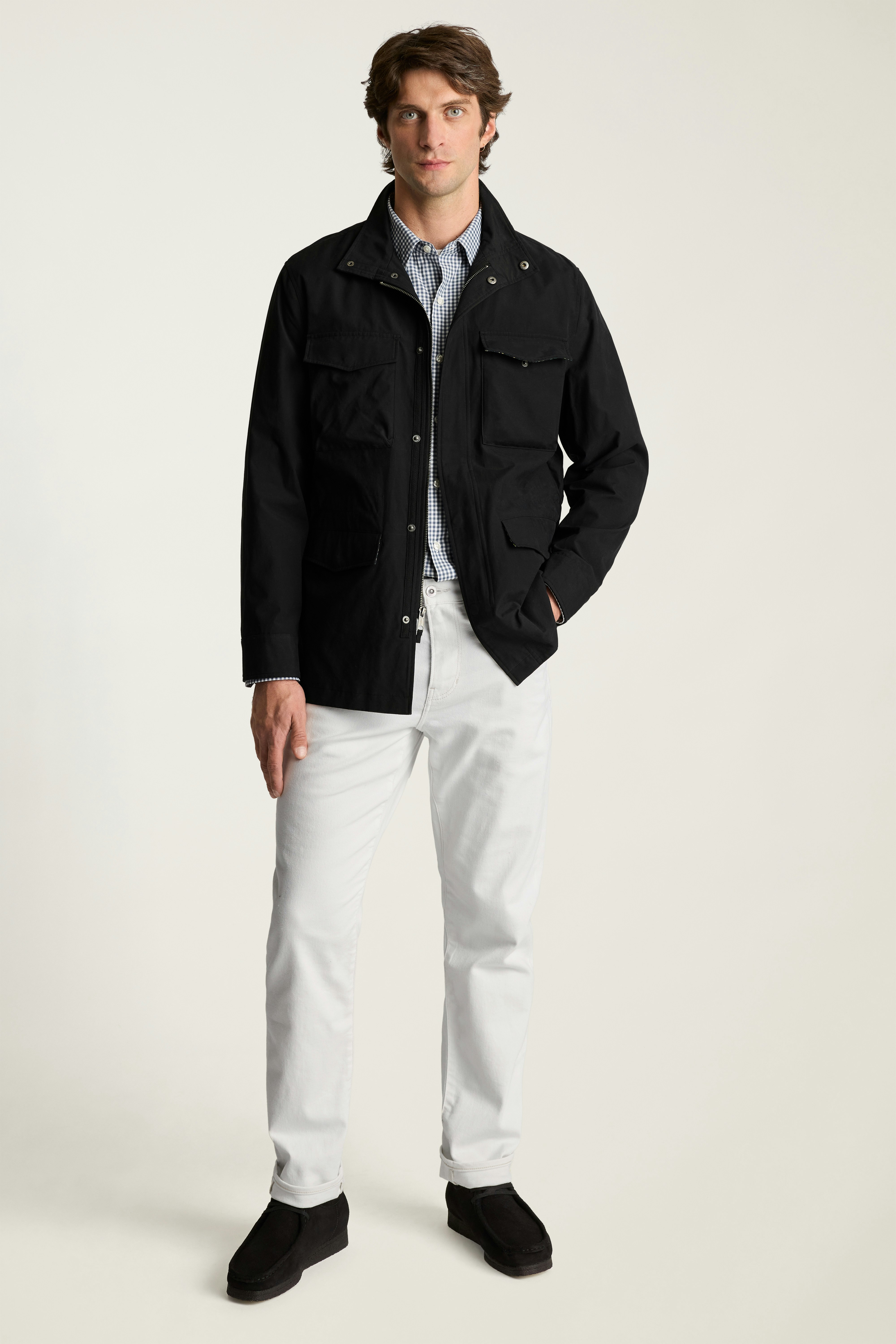 The Tech Utility Jacket jet black