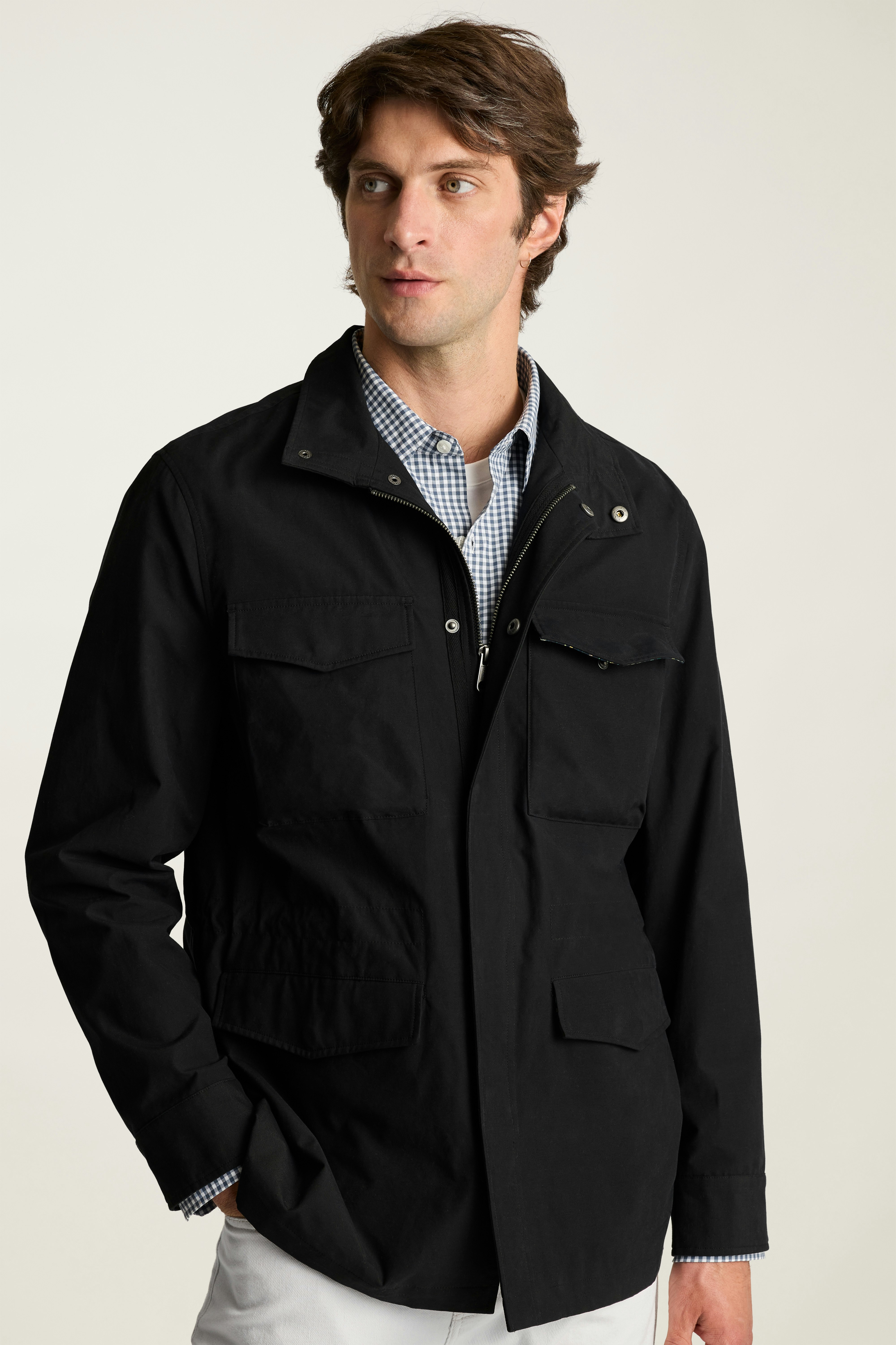 The Tech Utility Jacket jet black 4 The Tech Utility Jacket jet black
