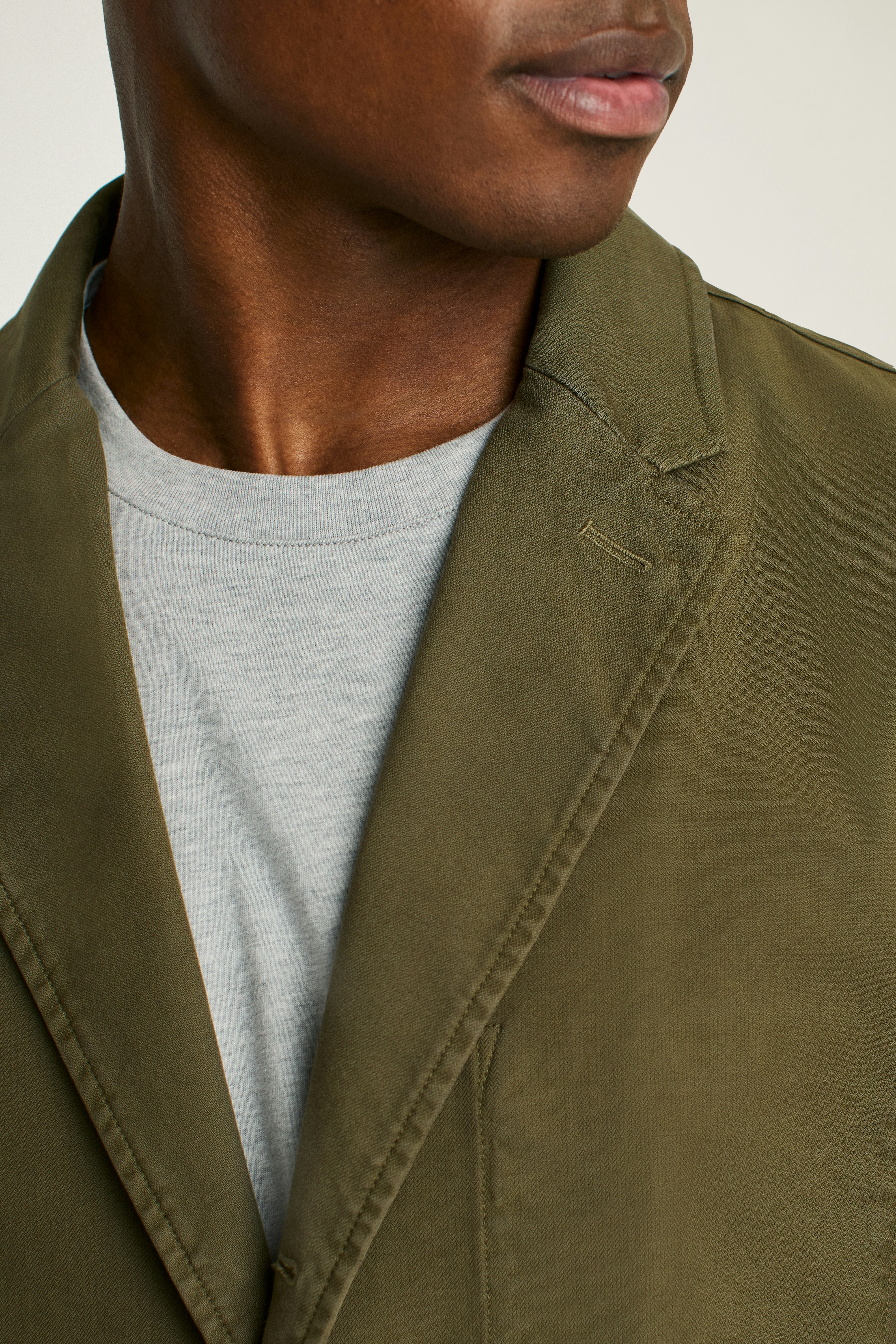Jetsetter Washed Cotton Blazer washed olive