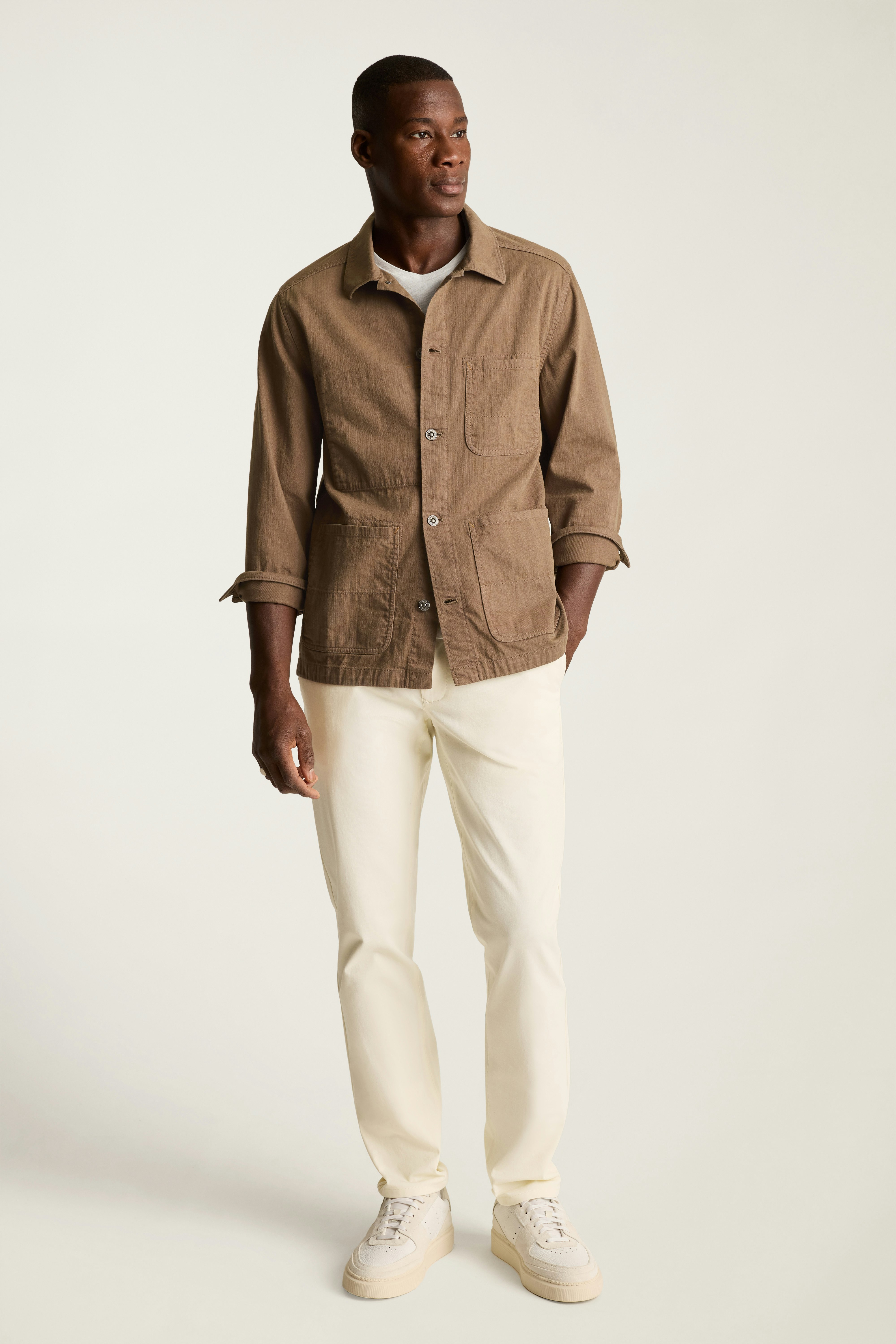 The Beau Chore Jacket espresso brown