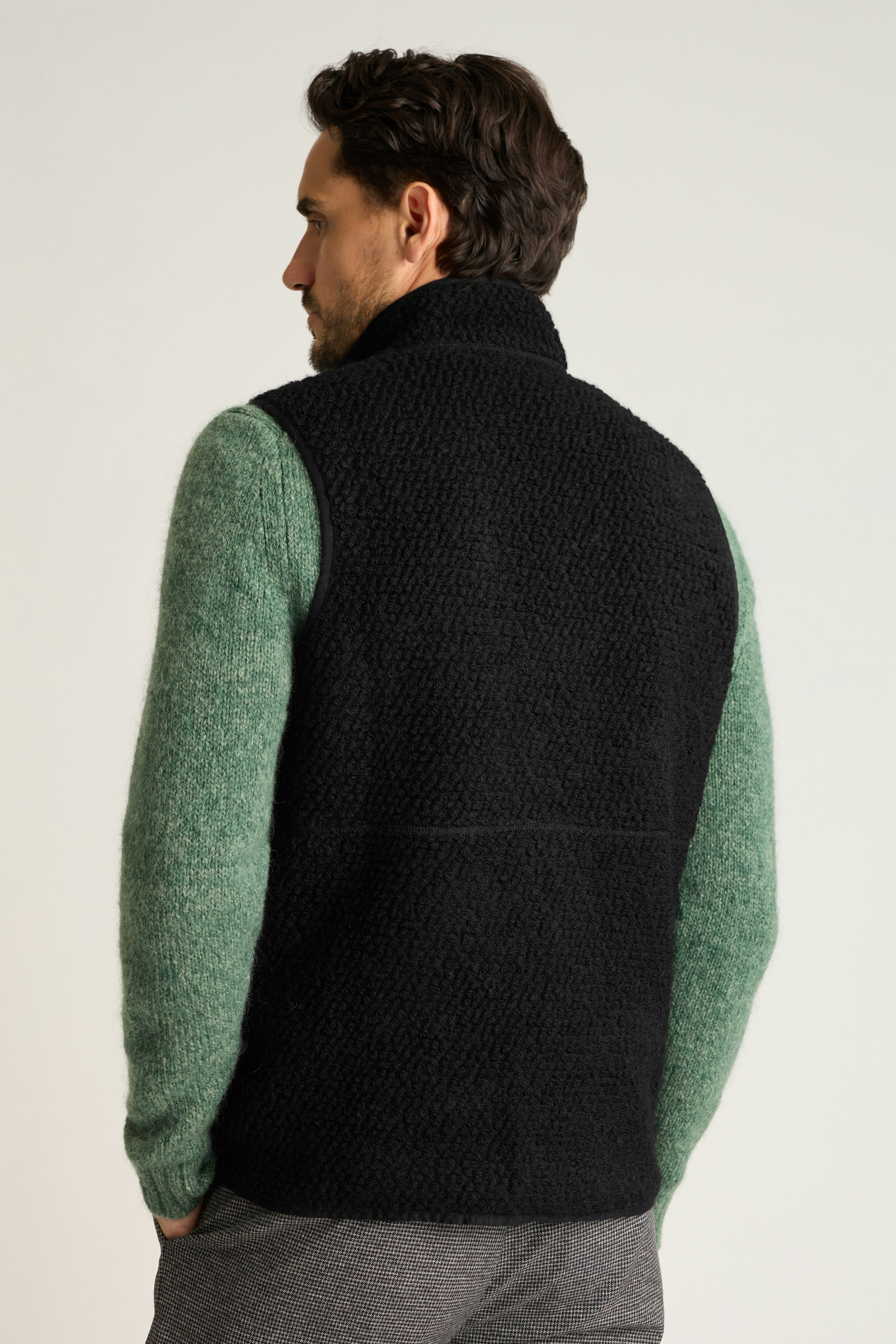 Mogul Fleece Vest black