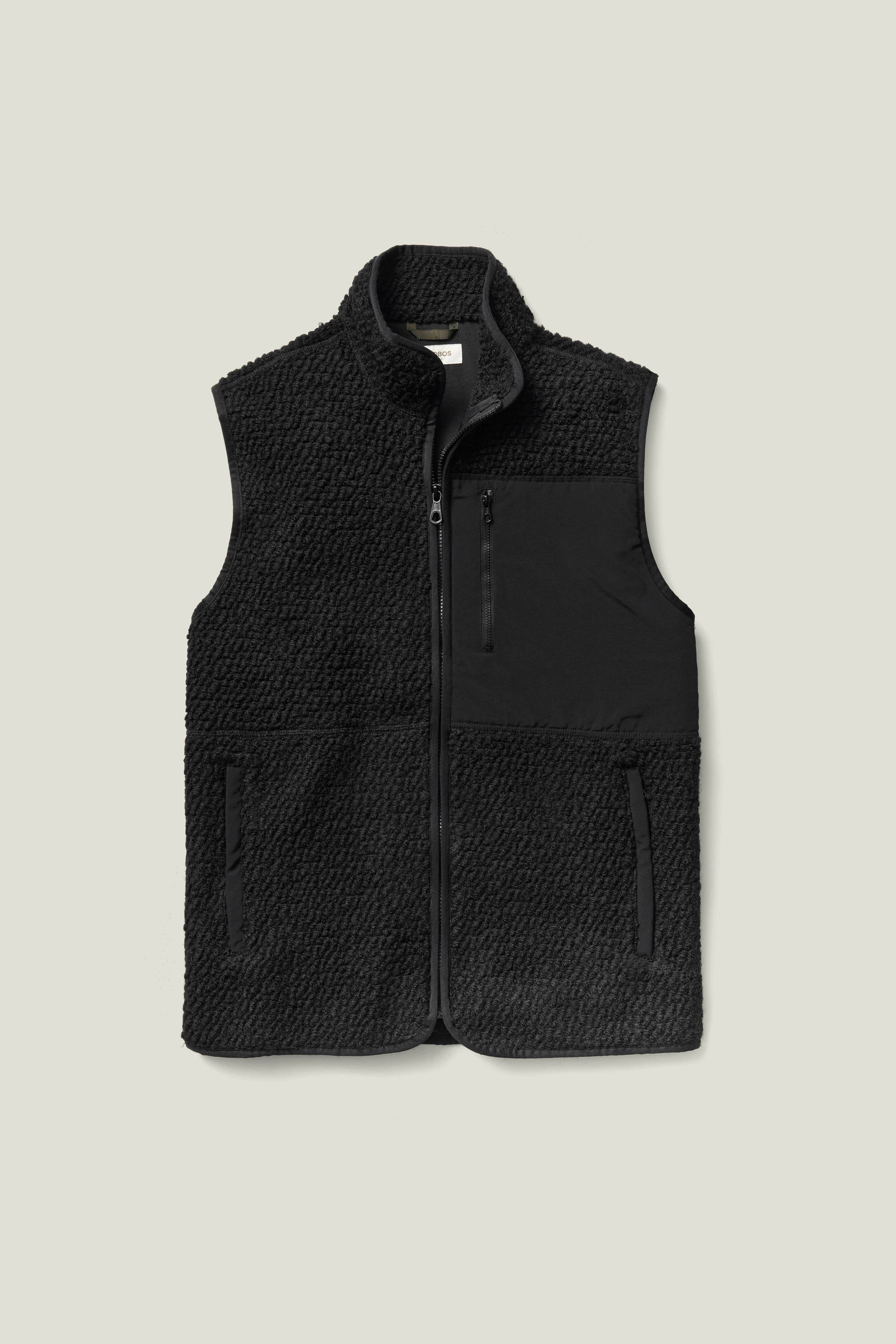 Mogul Fleece Vest black