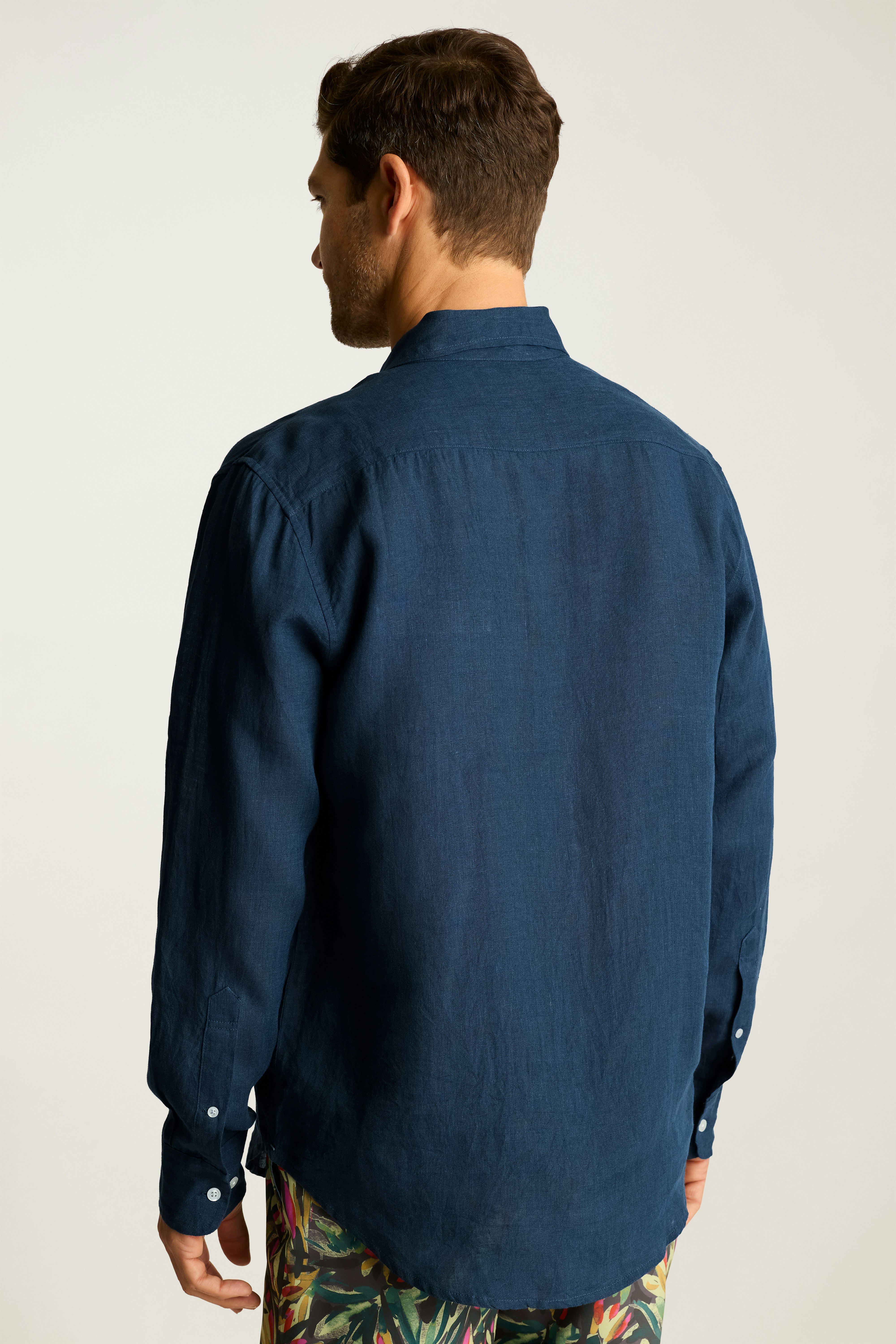 Everyday Linen Popover navy blue