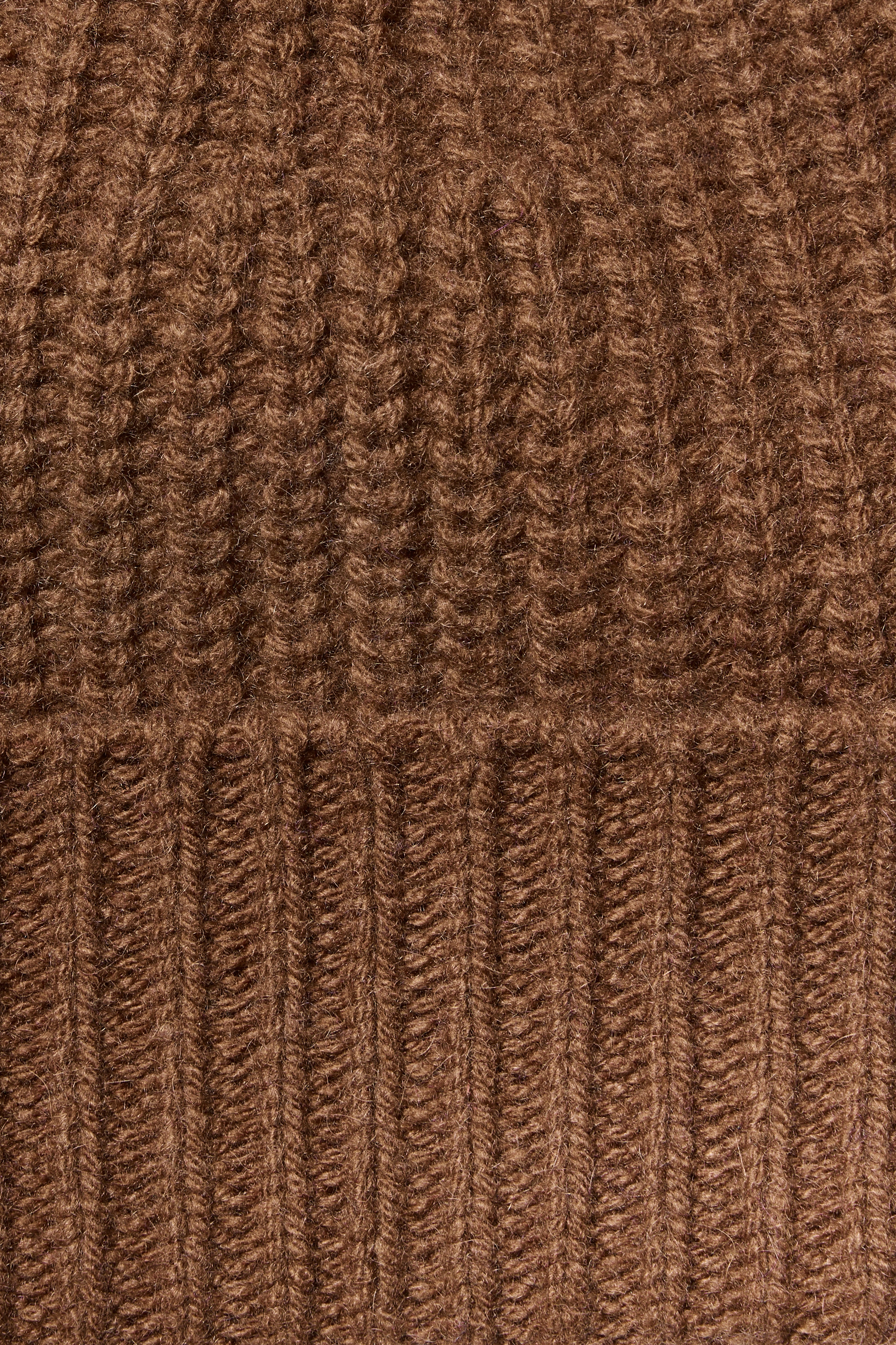Italian Cashmere Beanie brown