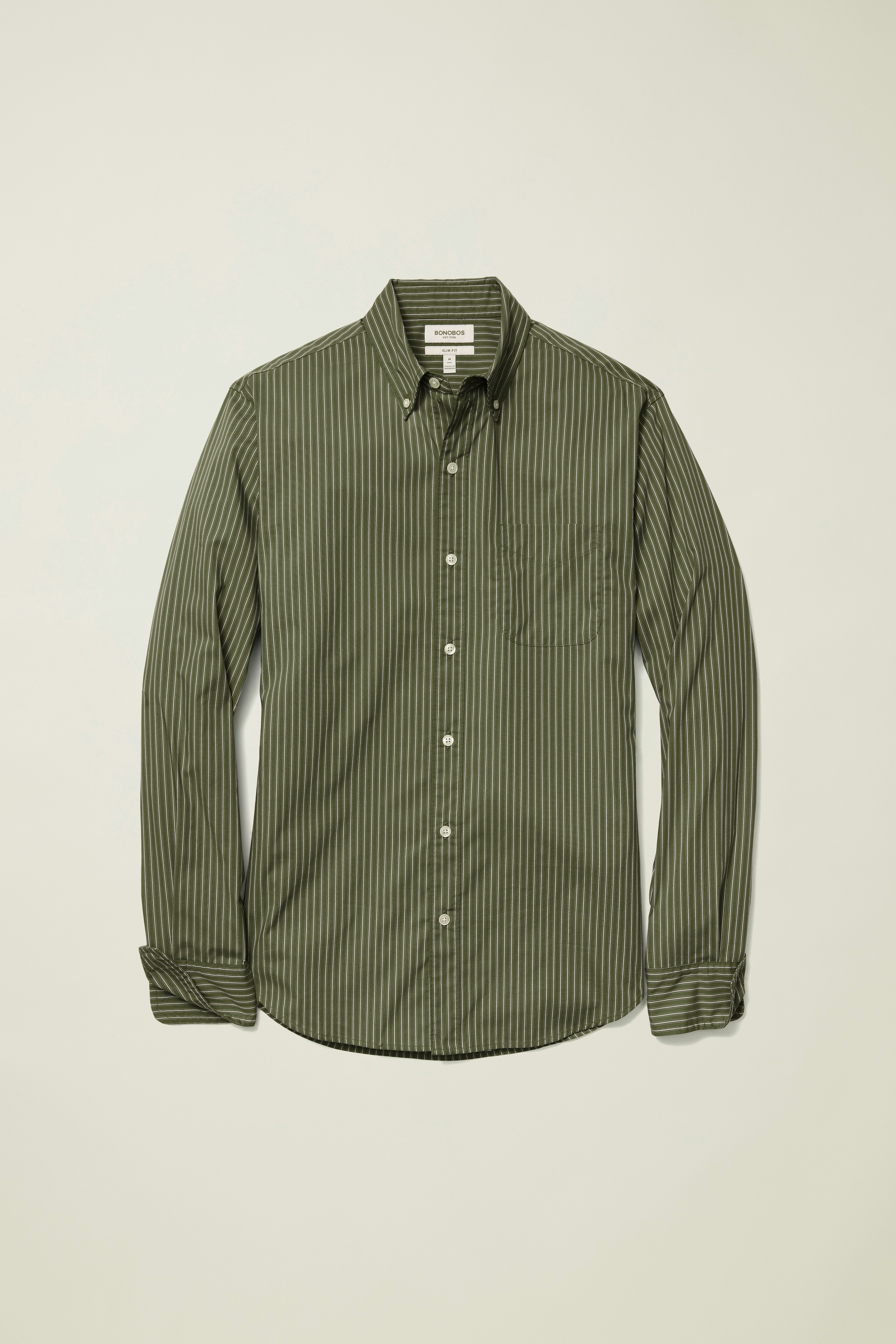 Everyday Shirt olive forlan stripe