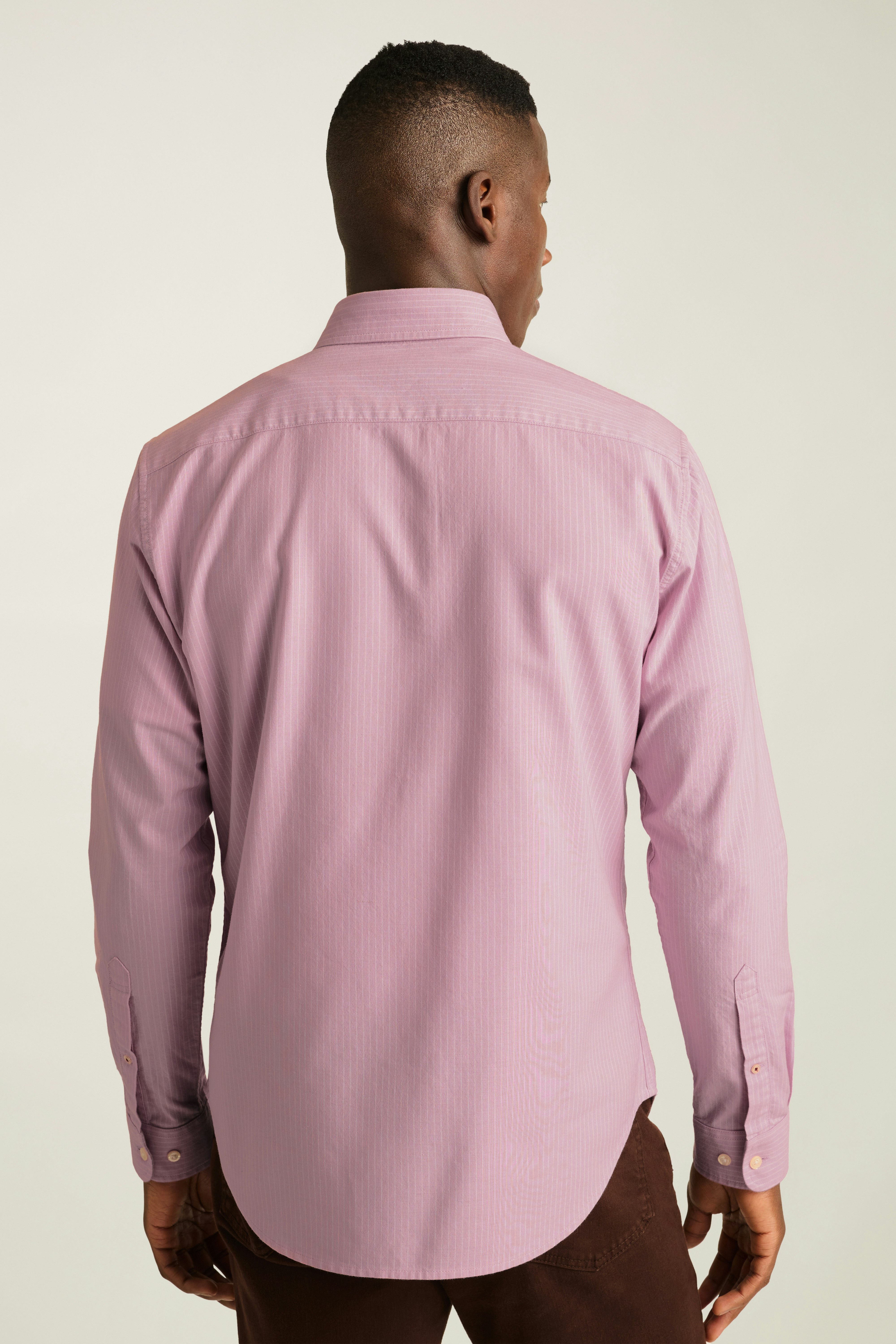 Everyday Oxford Shirt pink olsen stripe