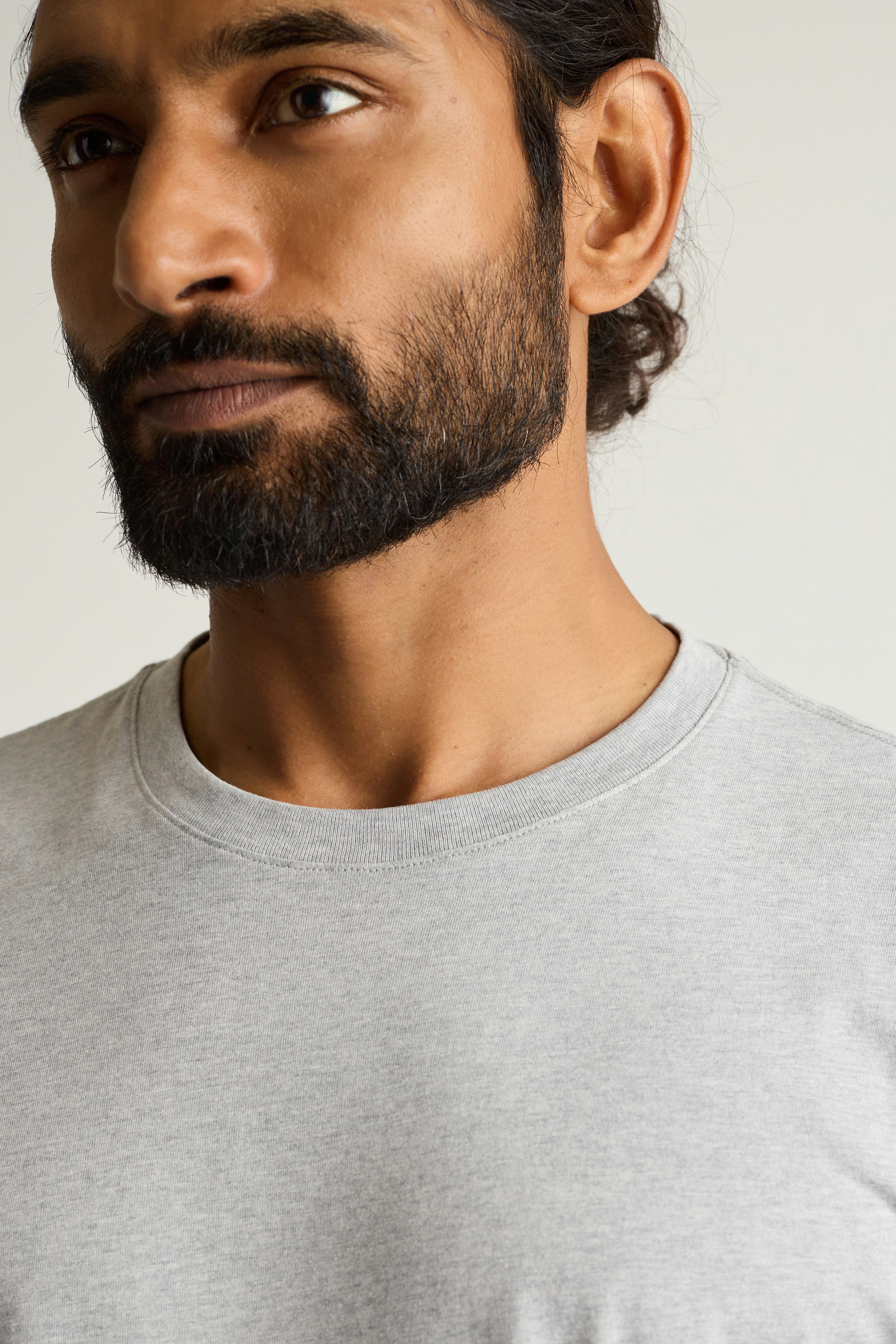 Forever Soft Cotton Tee heather grey