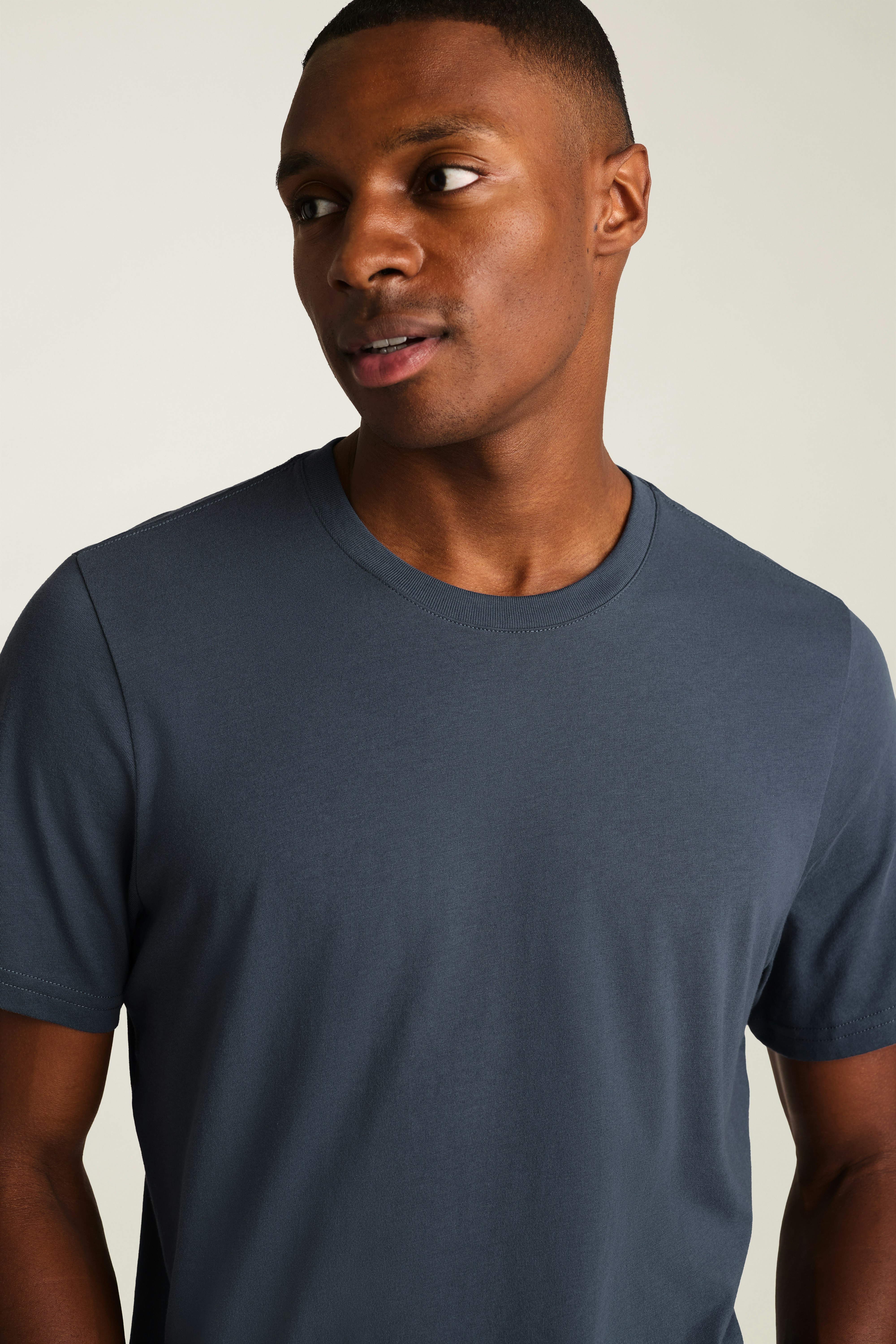 Forever Soft Cotton Tee bright navy 4 Forever Soft Cotton Tee bright navy