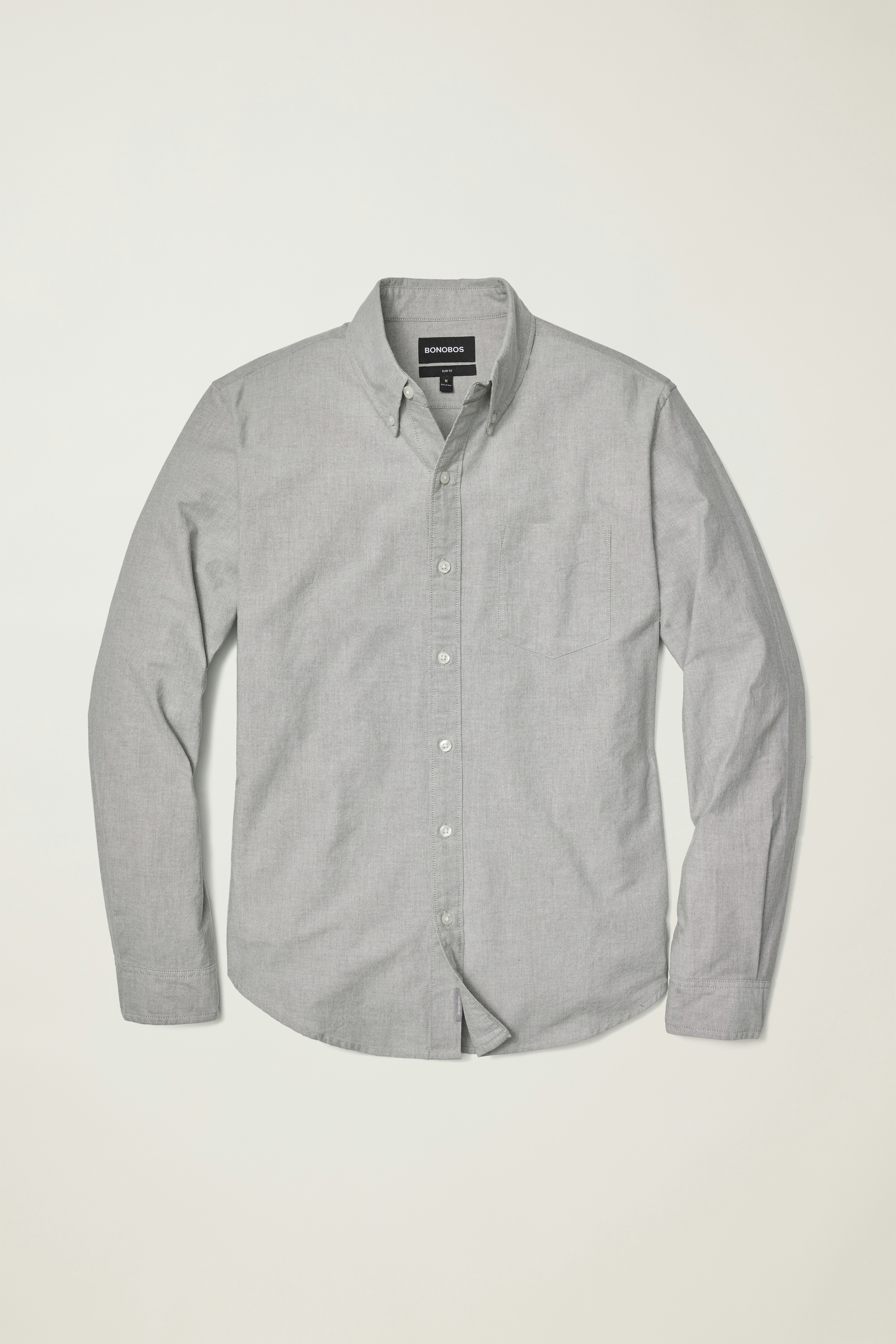 Everyday Oxford Shirt - Athletic Fit grey