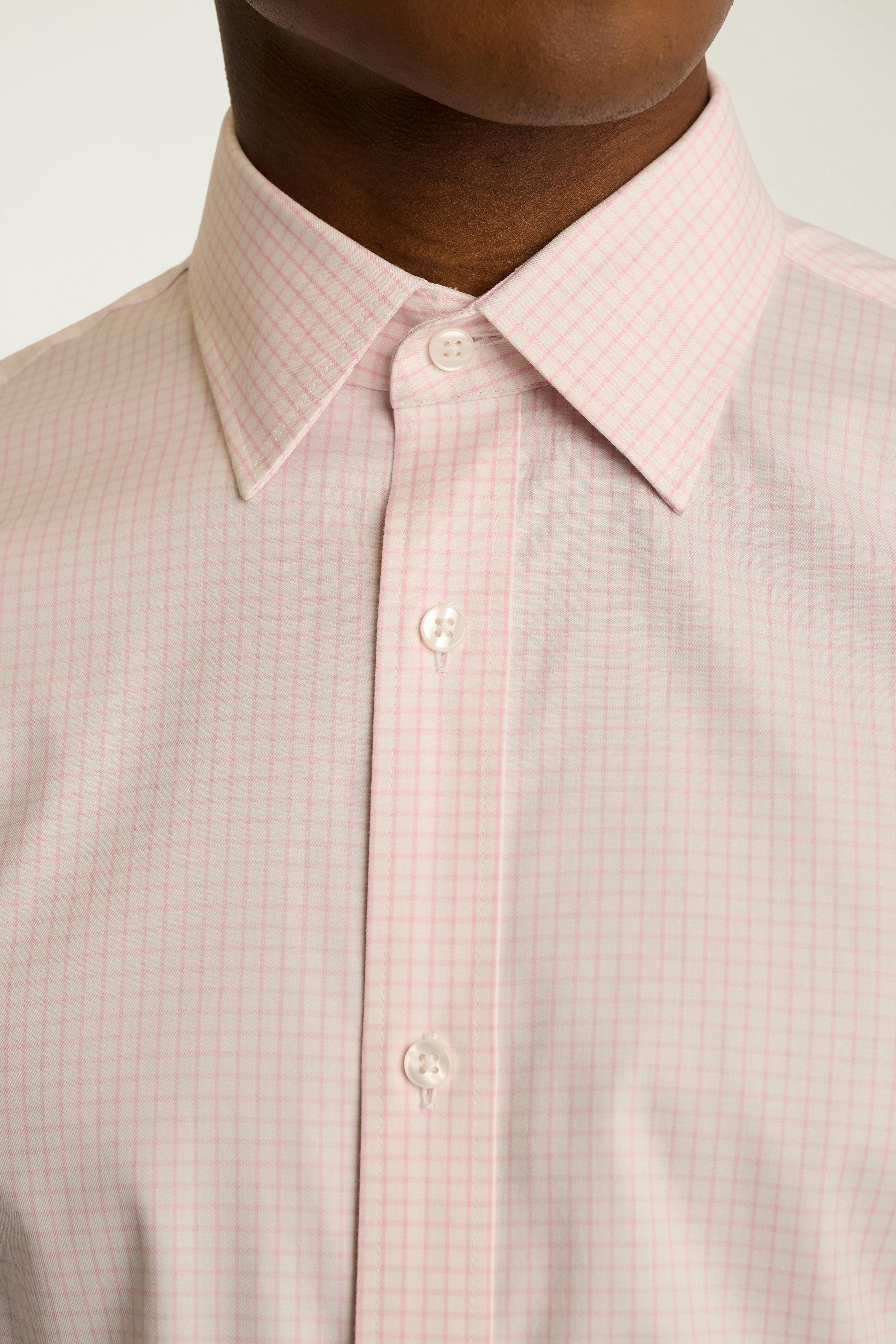 Weekday Warrior Dress Shirt pink check
