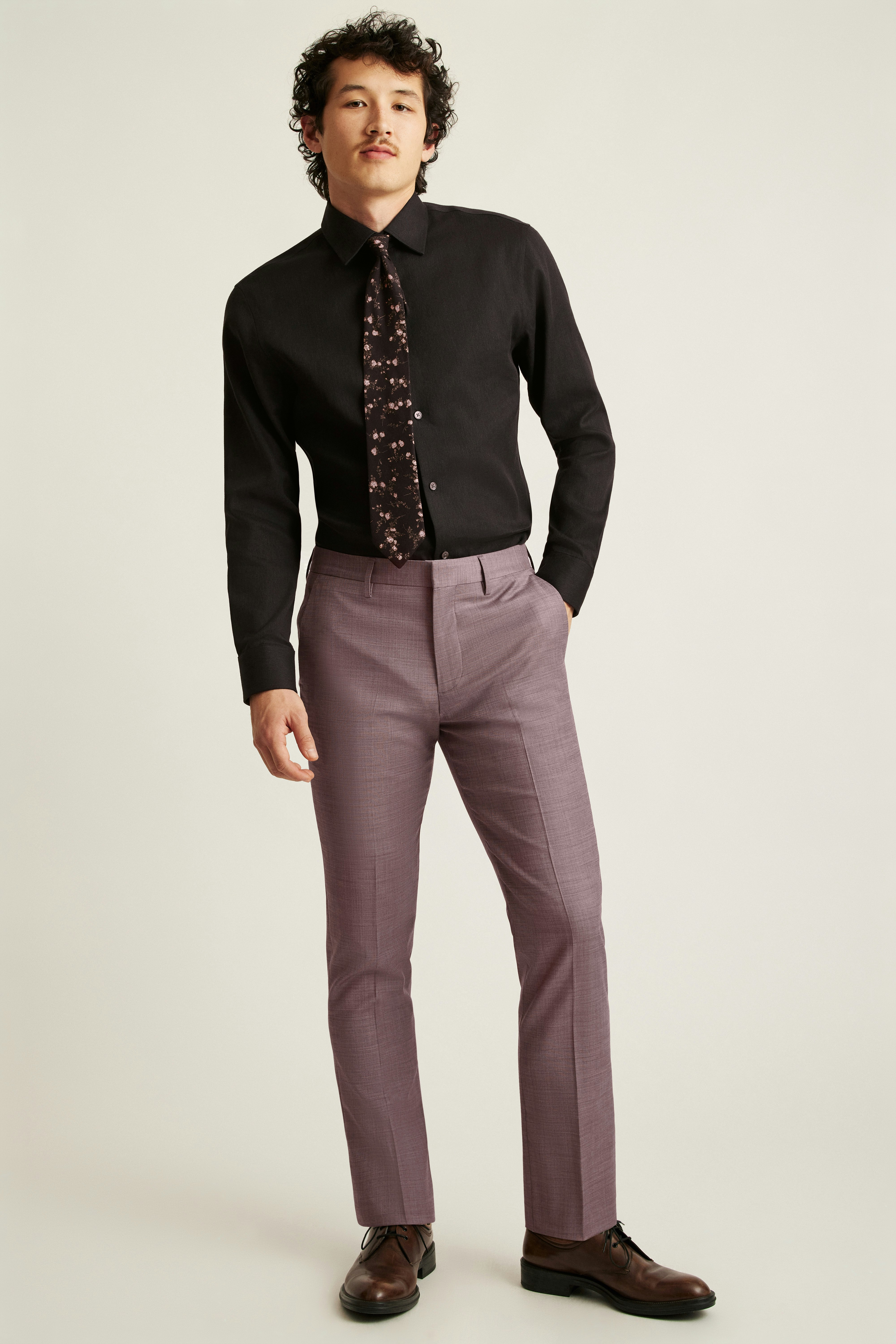 Jetsetter Premium Linen Dress Shirt black