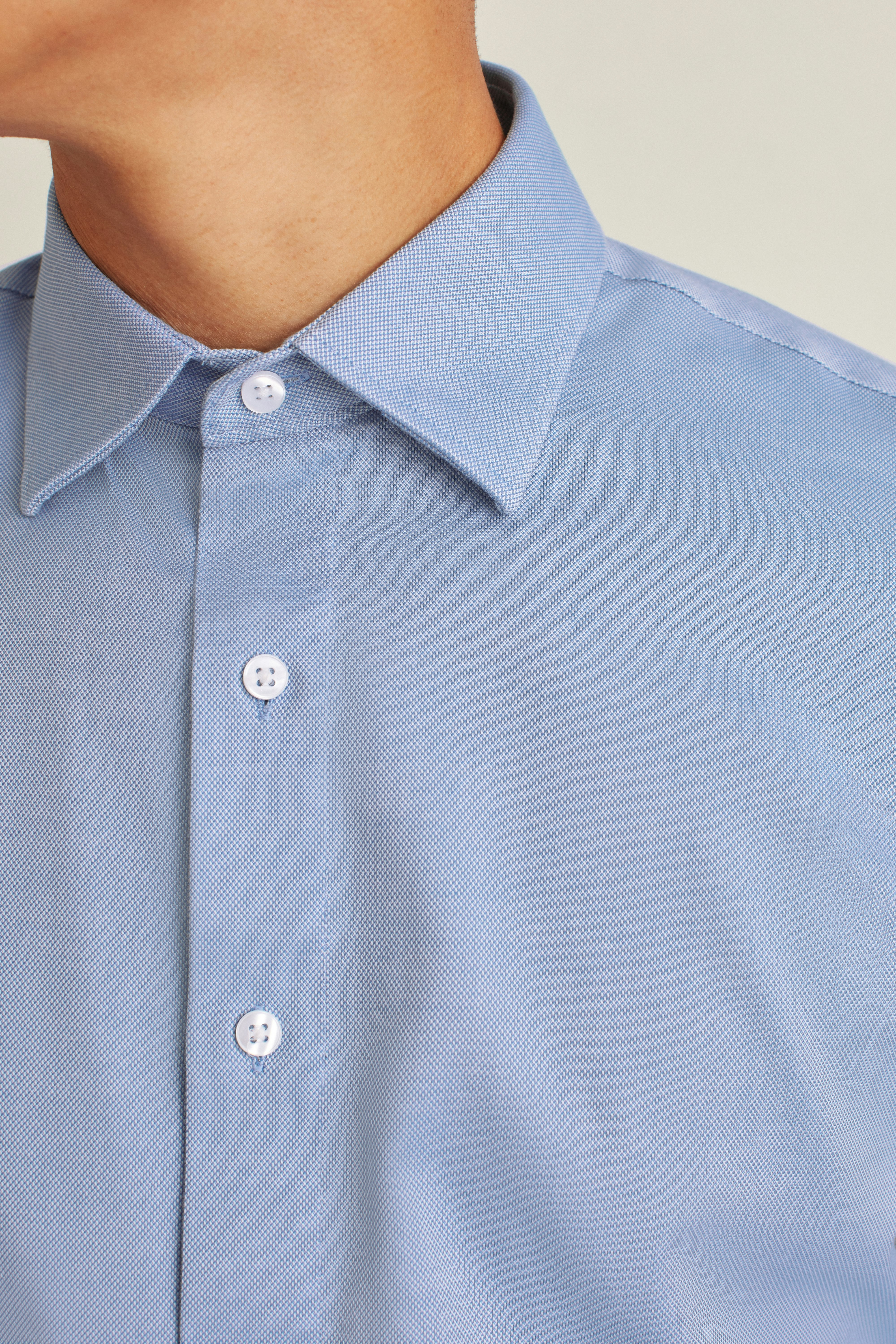 The Desk To Dinner Shirt blue texture