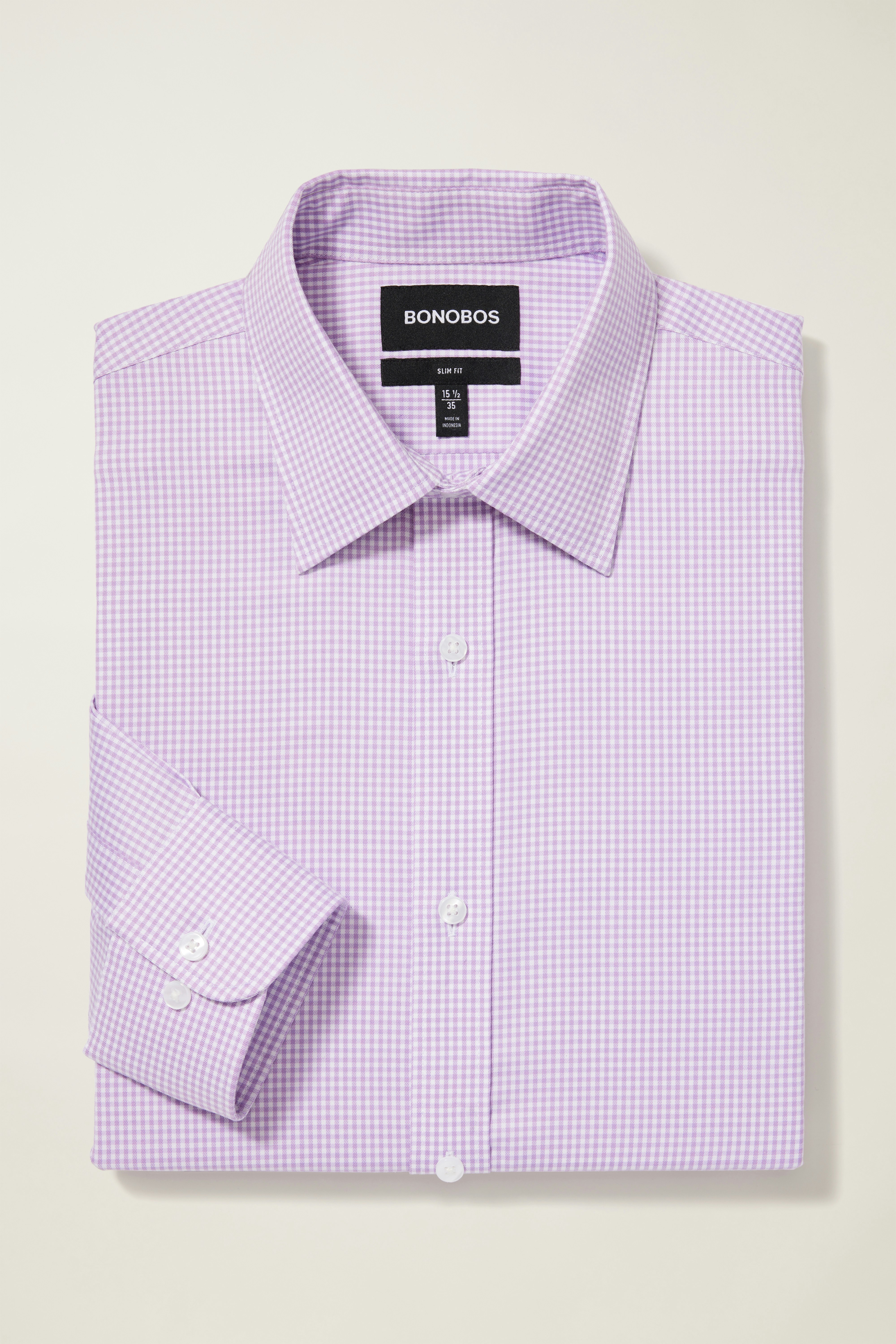 Weekday Warrior Dress Shirt purple perry check