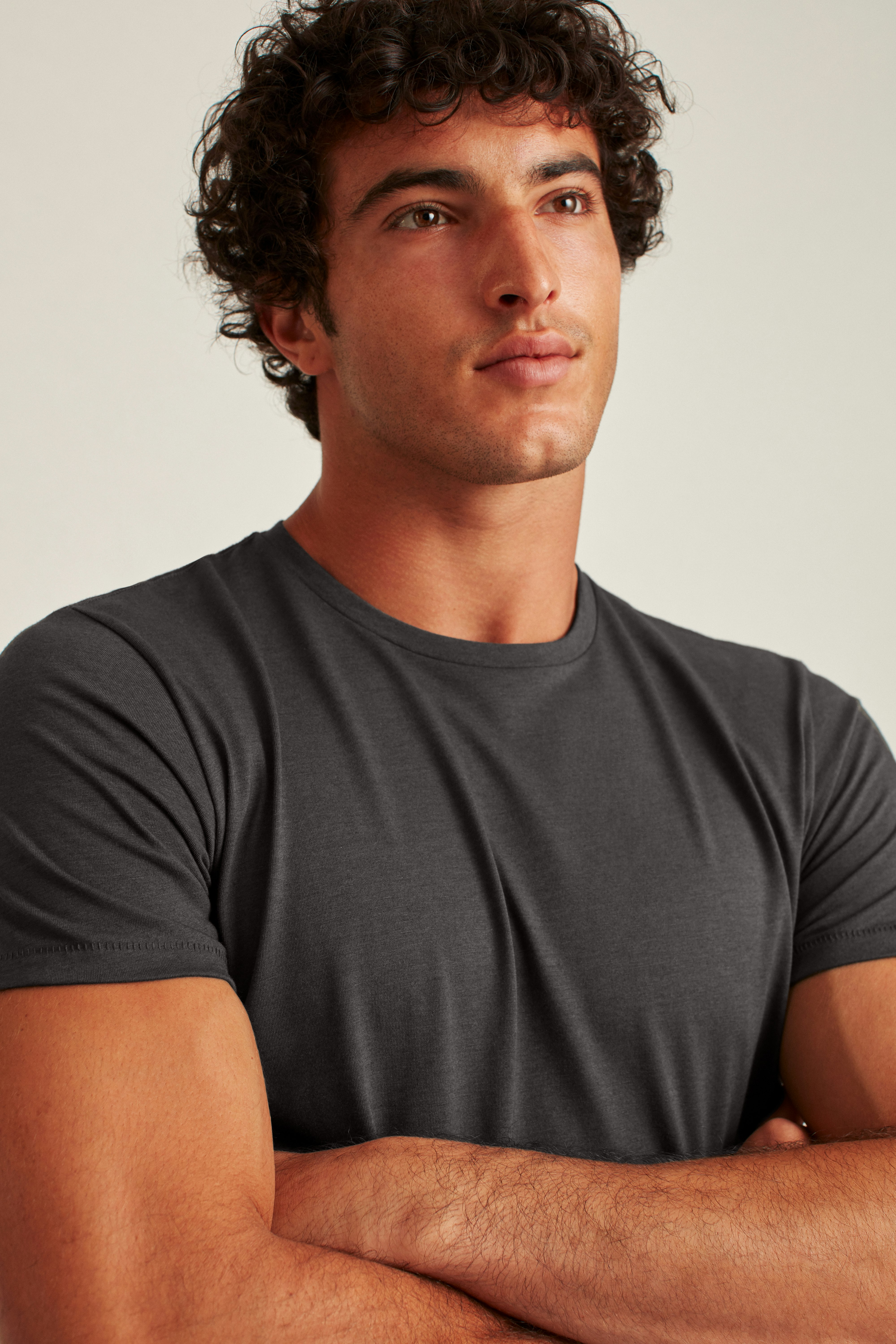 Pima Performance Tee grey