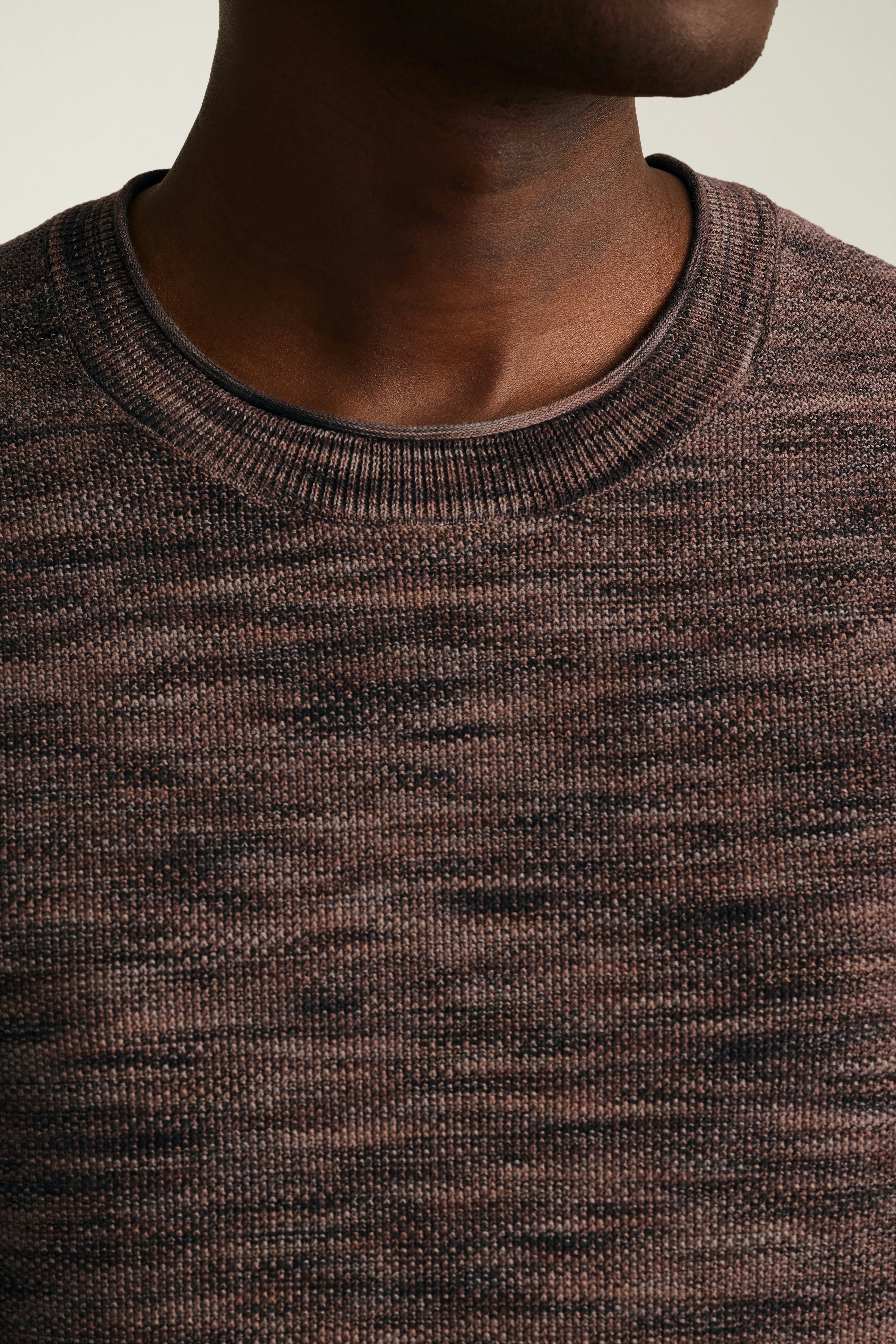 Italian Sweater Tee multicolor space dye 2 Italian Sweater Tee multicolor space dye