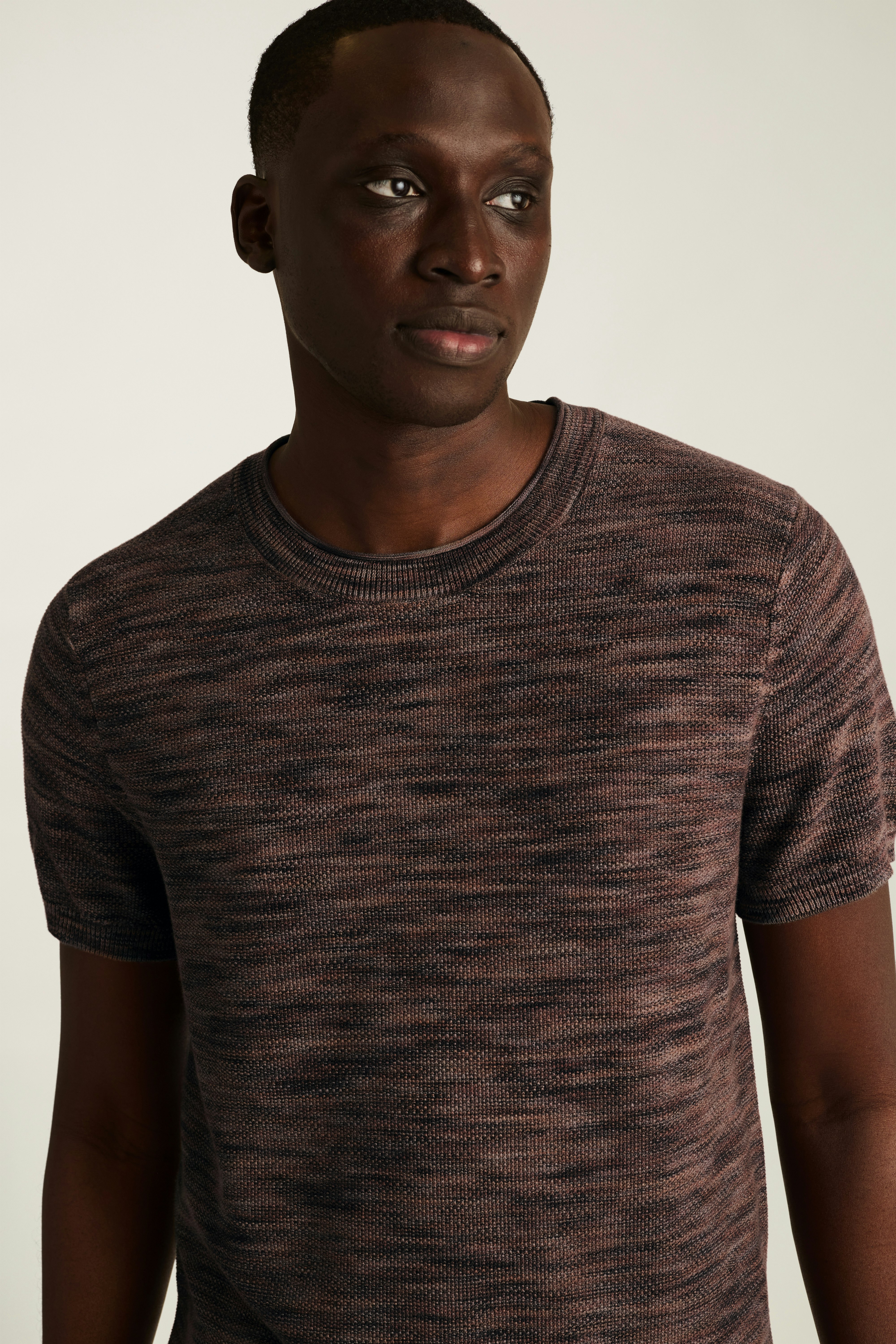 Italian Sweater Tee multicolor space dye 3 Italian Sweater Tee multicolor space dye