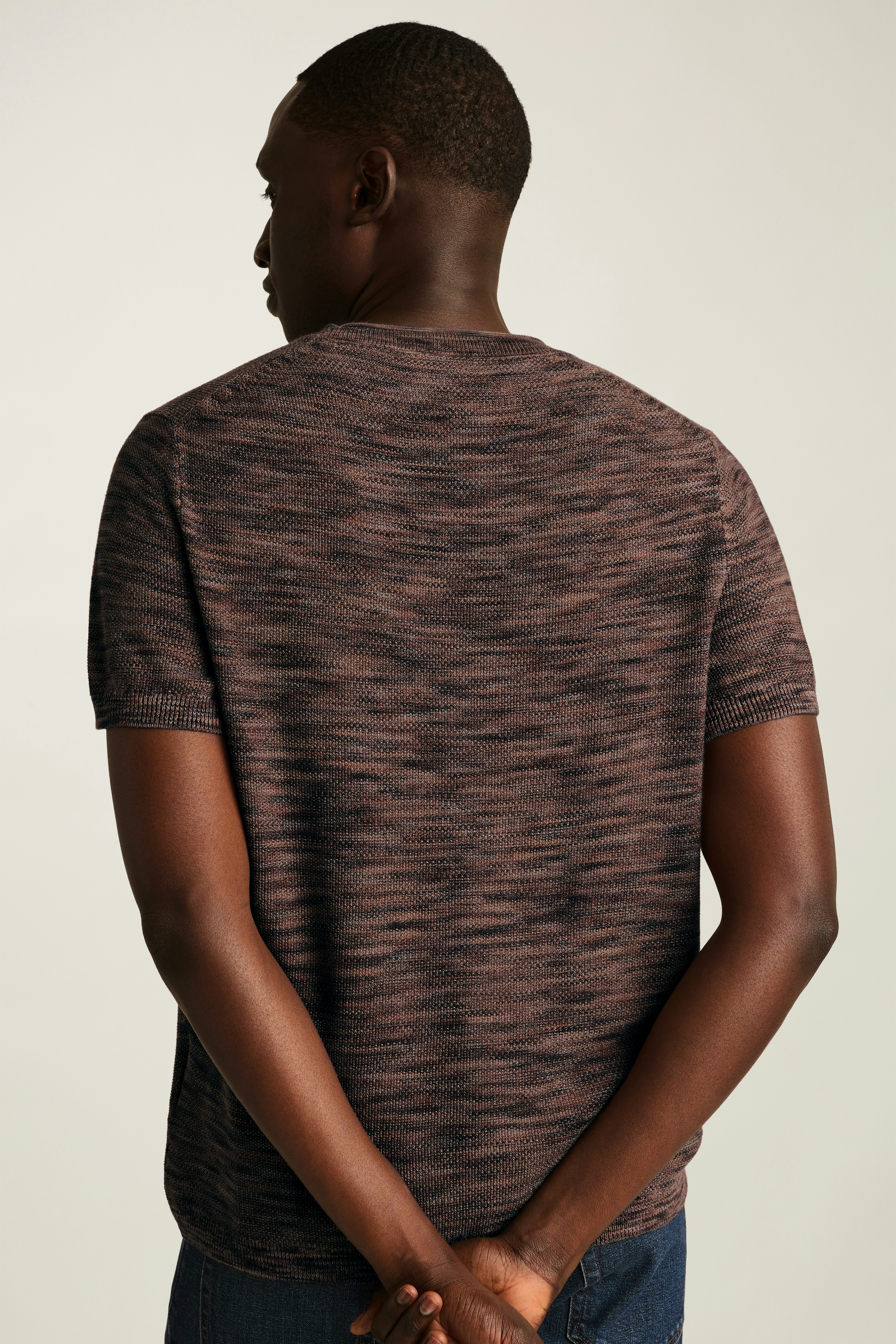 Italian Sweater Tee multicolor space dye 4 Italian Sweater Tee multicolor space dye