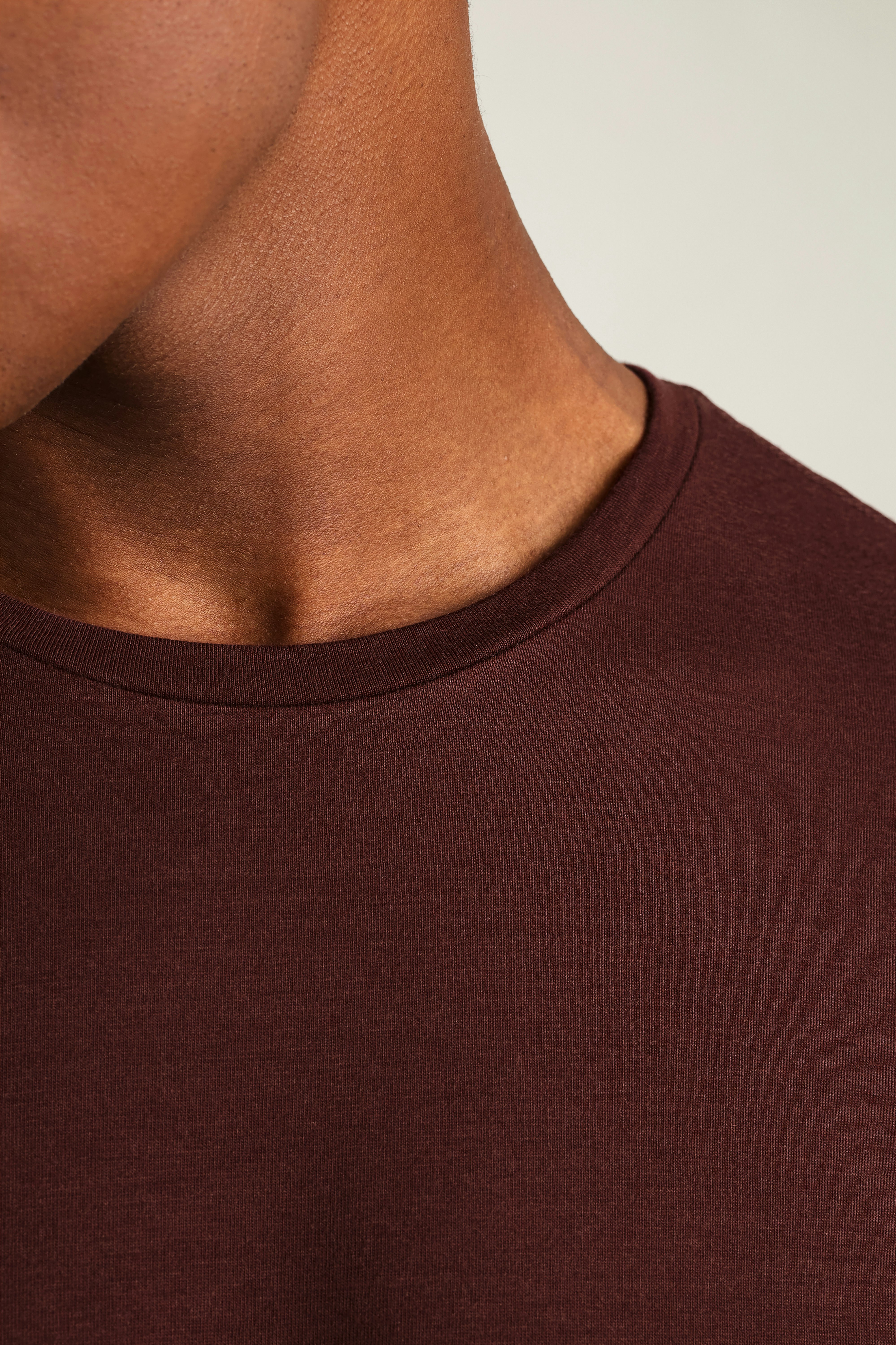 Pima Performance Tee medium brown