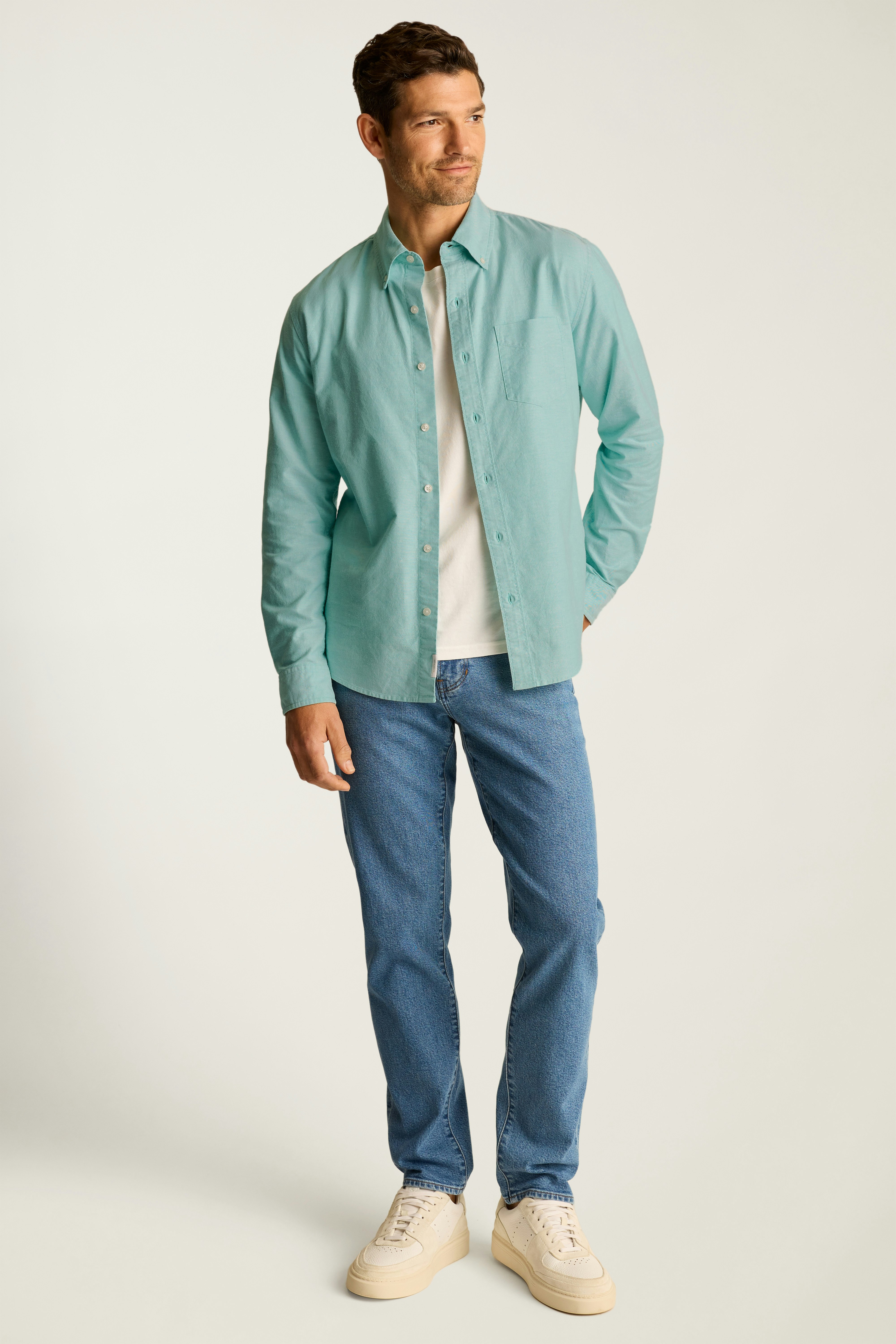 Everyday Oxford Shirt blue lagoon