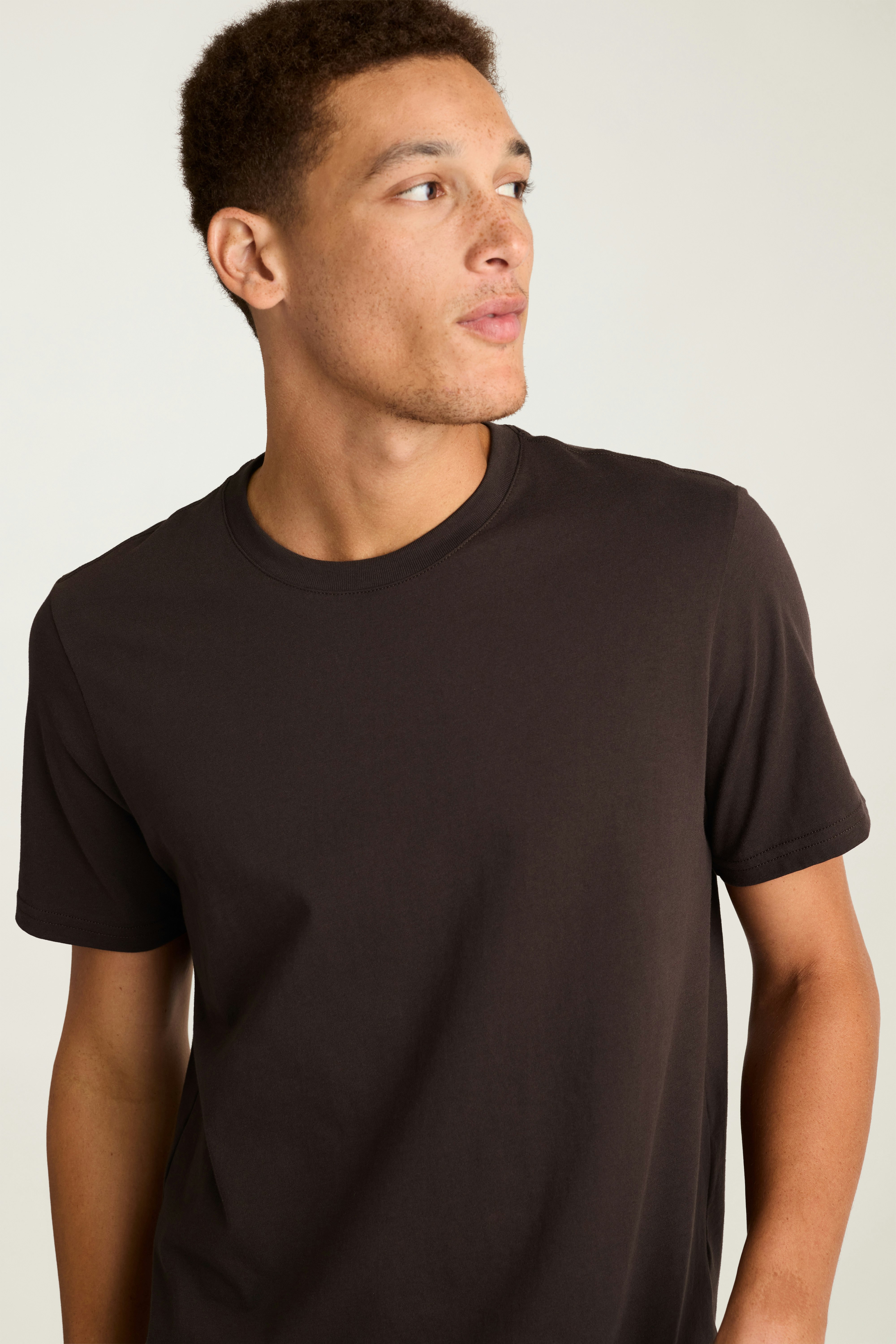 Forever Soft Cotton Tee chocolate brown 3 Forever Soft Cotton Tee chocolate brown
