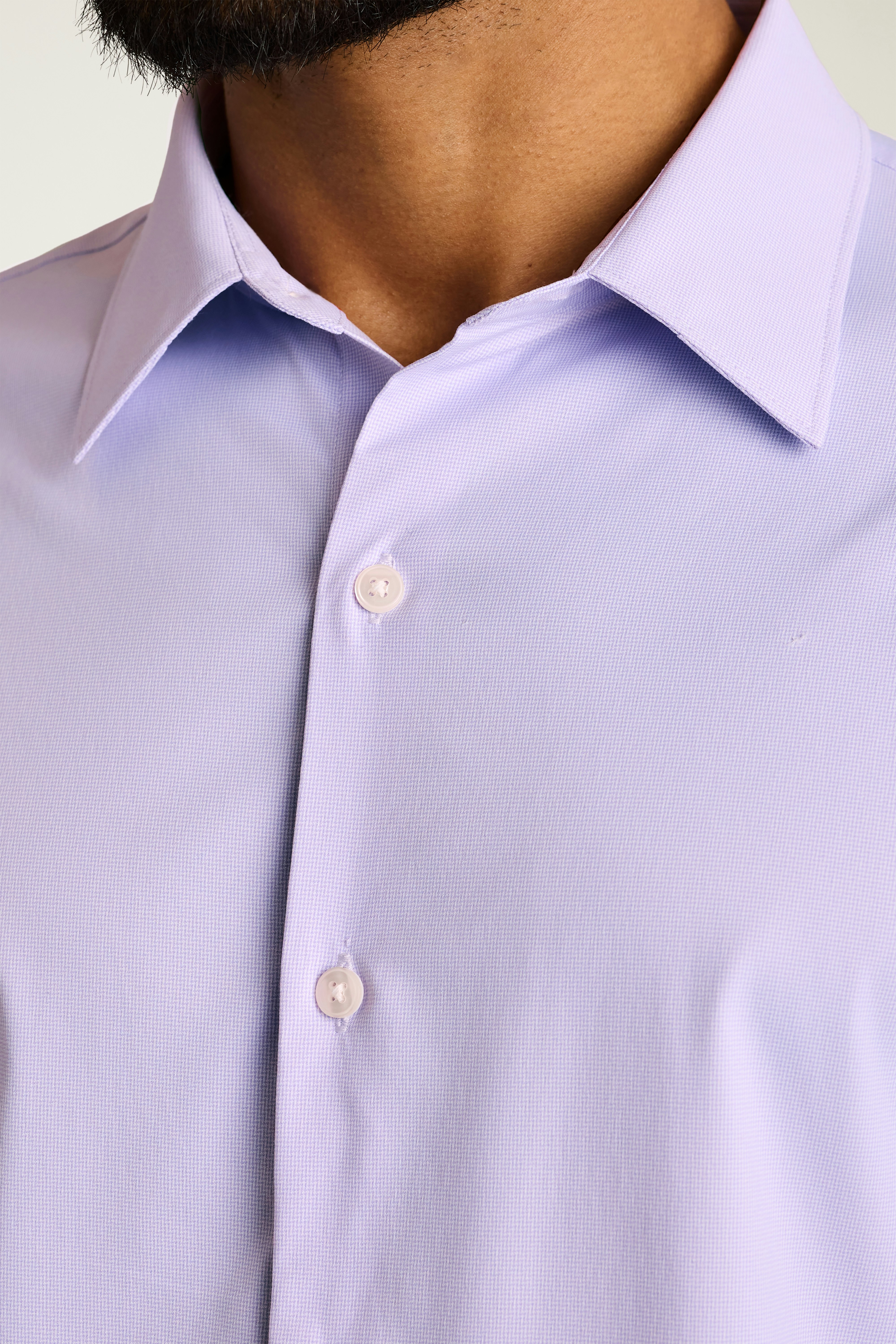 Tech Button Down Shirt lavender