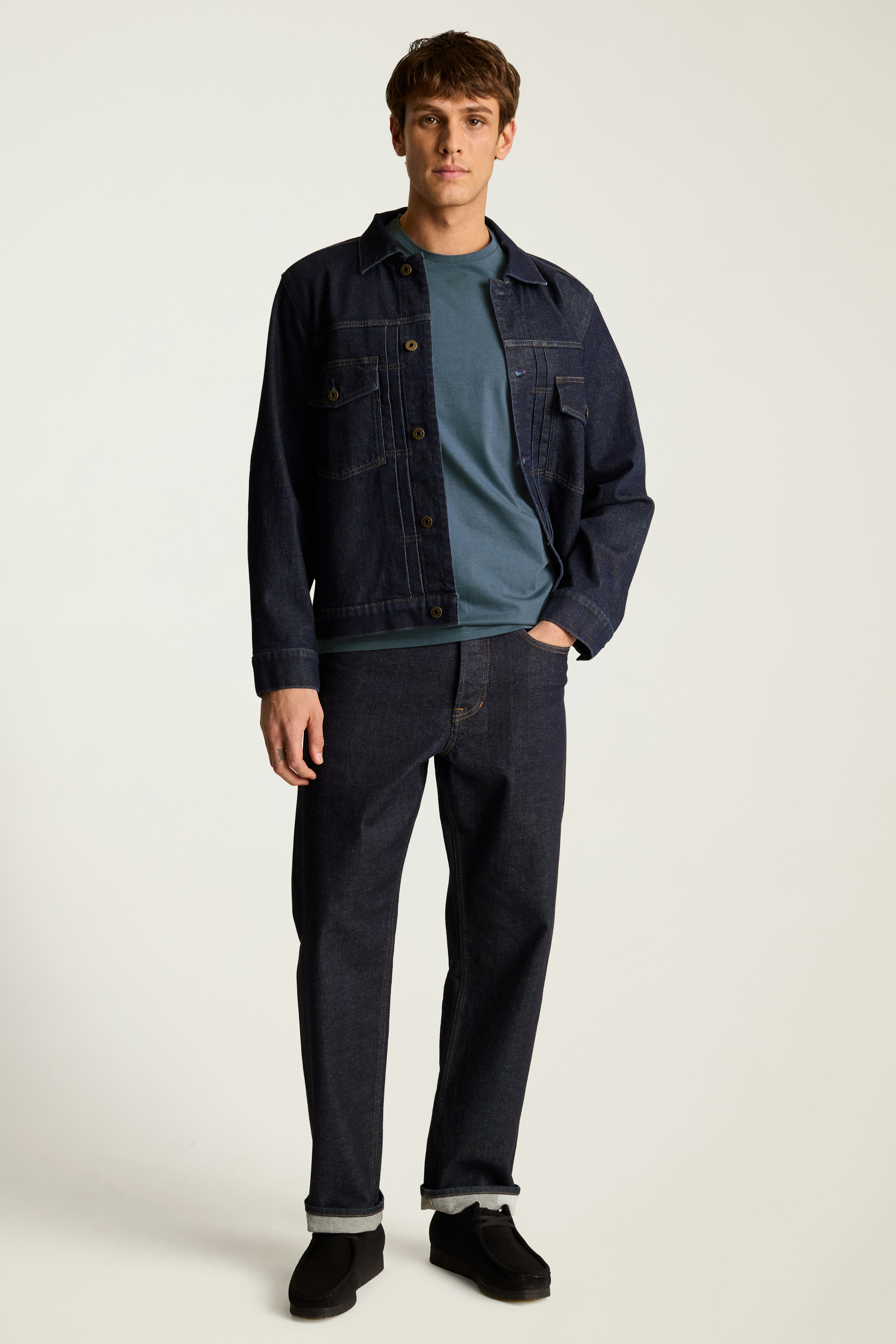 Pima Performance Tee deep blue