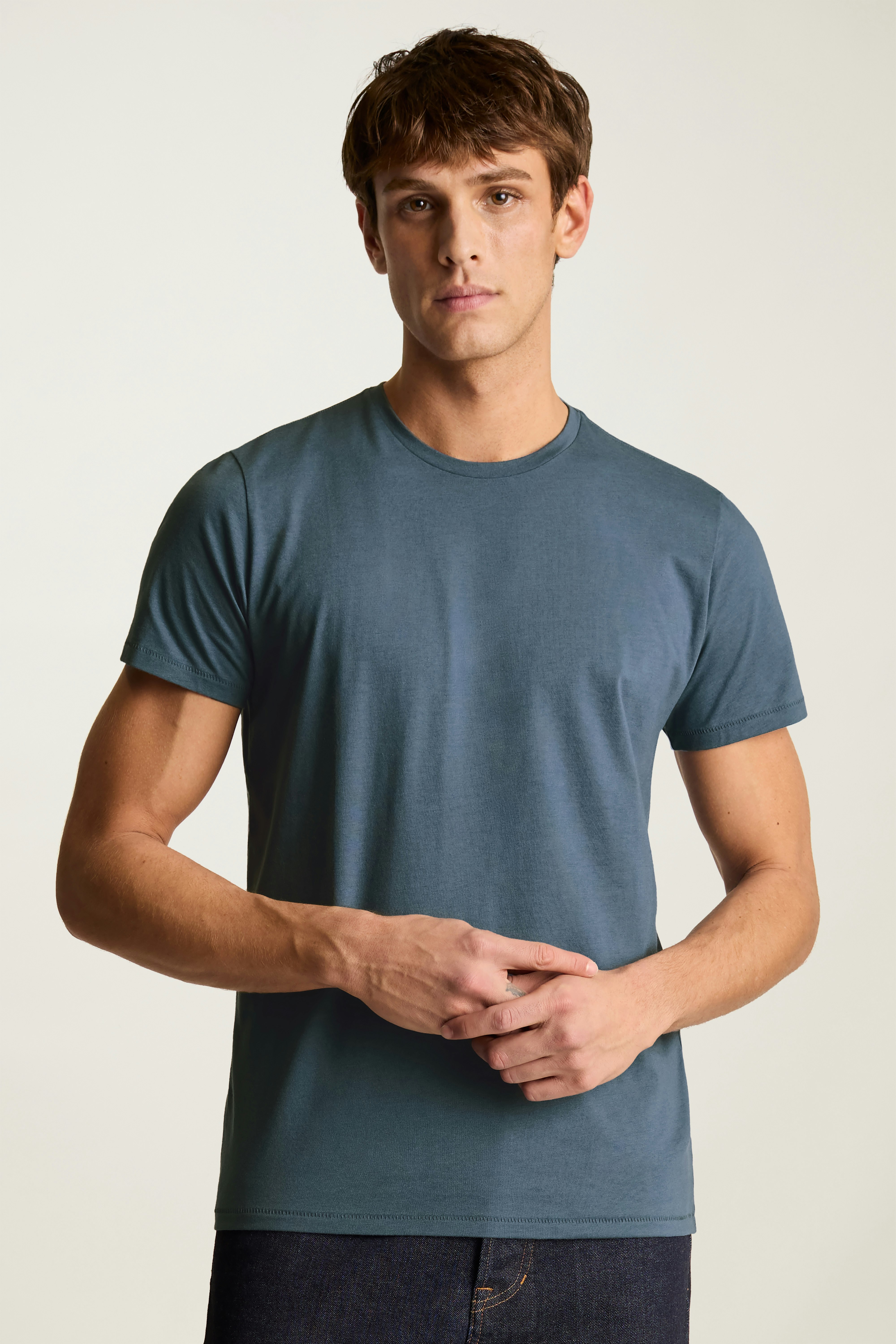 Pima Performance Tee deep blue