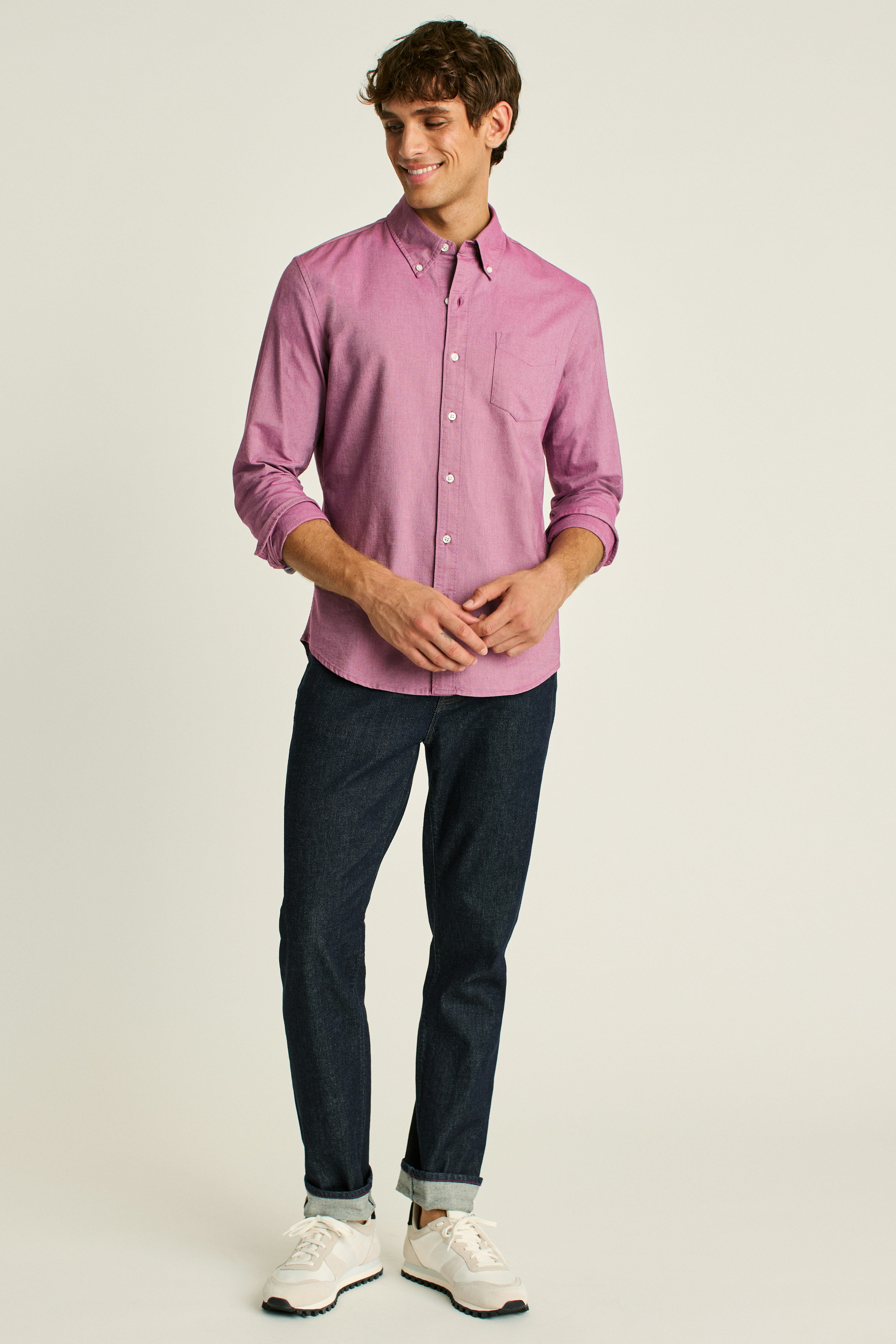 Everyday Oxford Shirt berry oxford