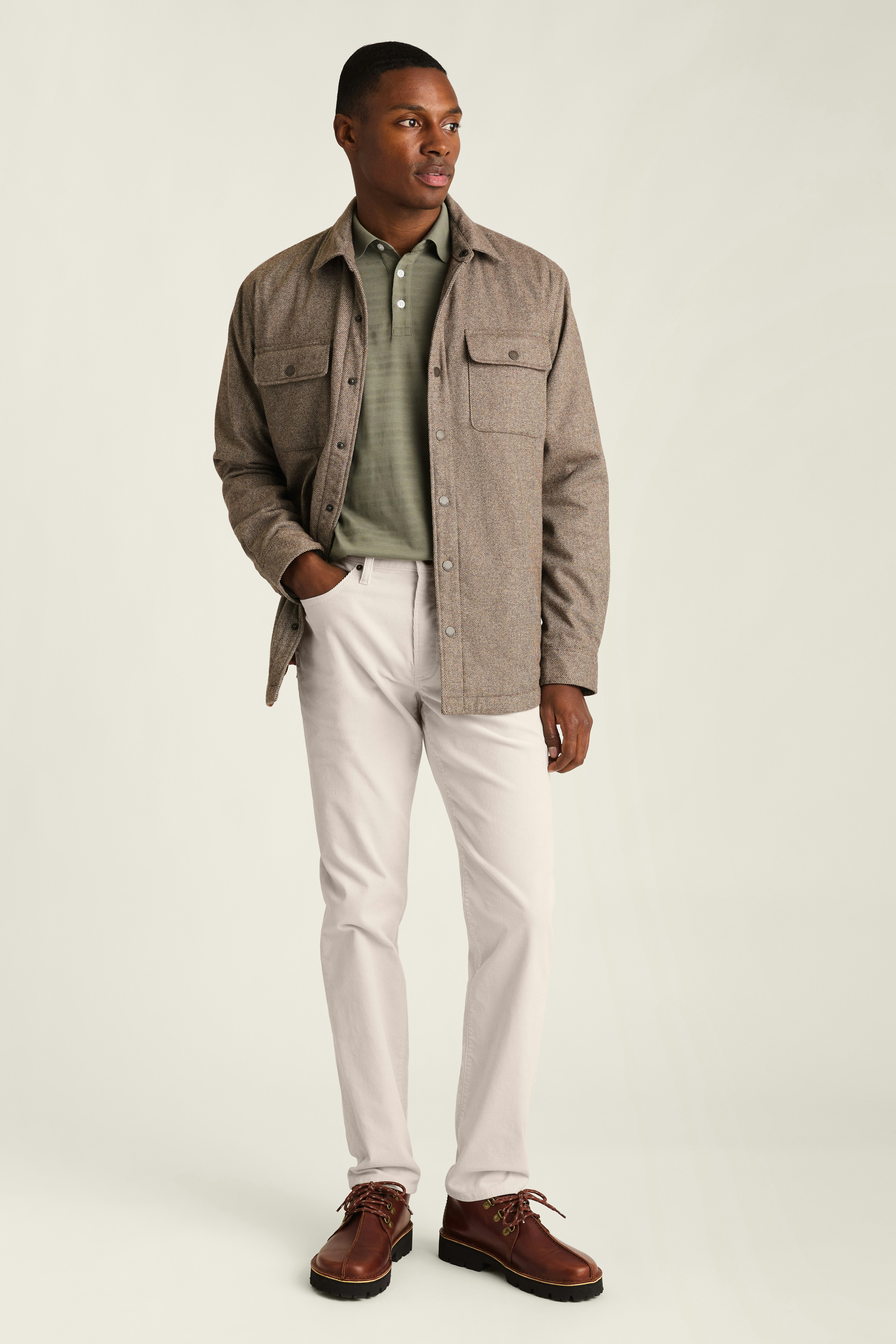 Corduroy 5-Pocket Pants birch