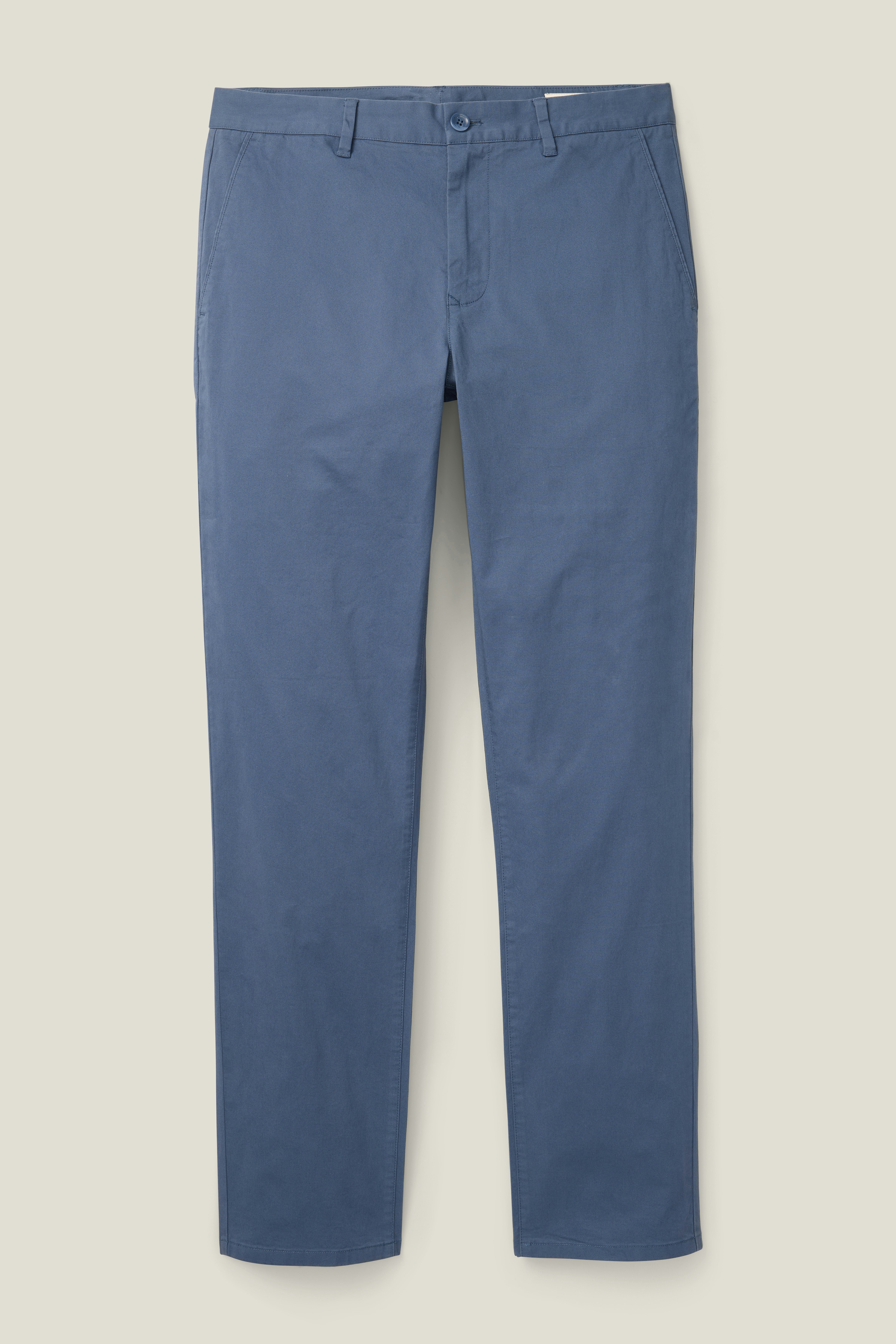 Stretch Cotton Chino indigo blue
