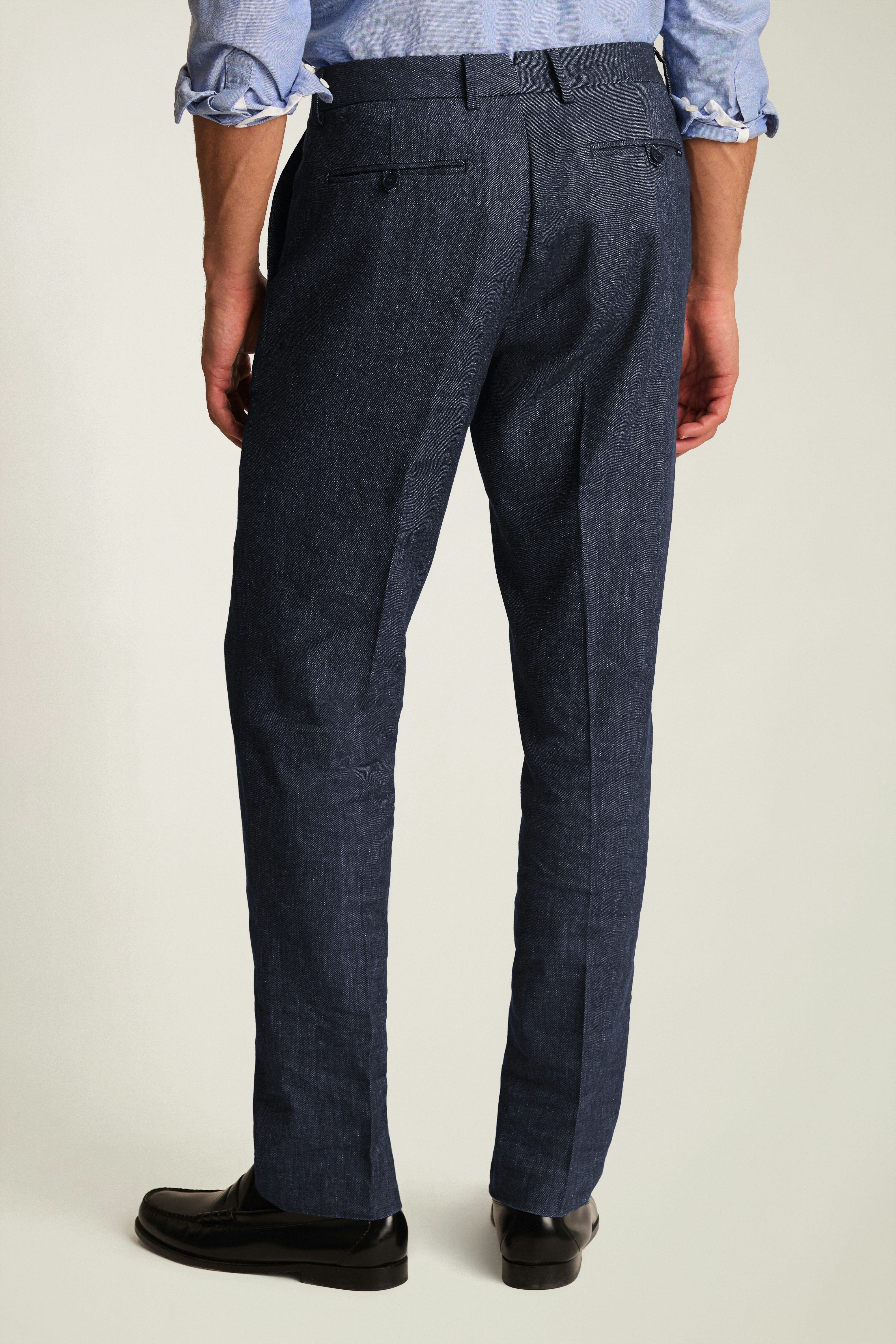 Primo Chino navy linen 4 Primo Chino navy linen