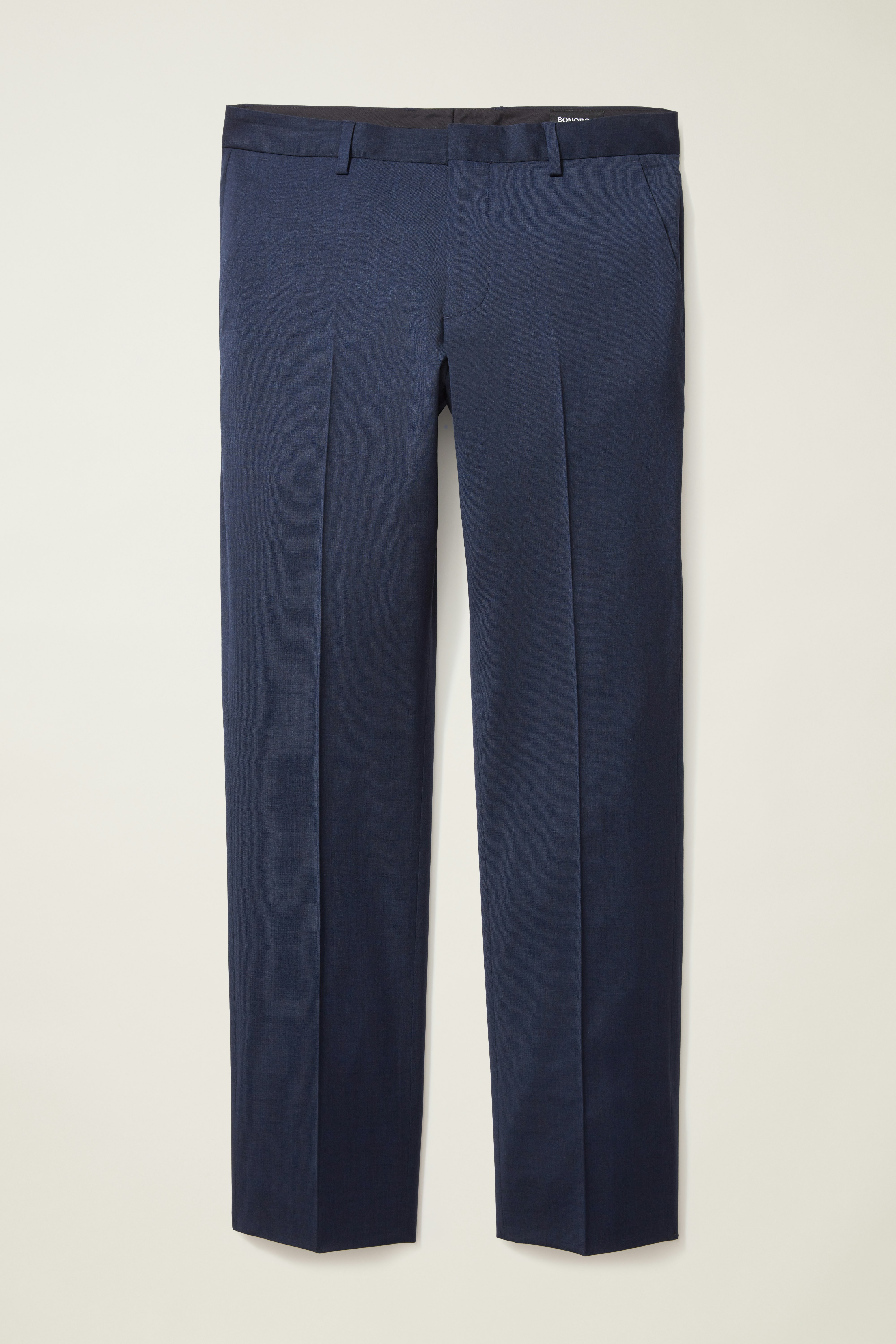 Jetsetter Unhemmed Wool Dress Pant light navy