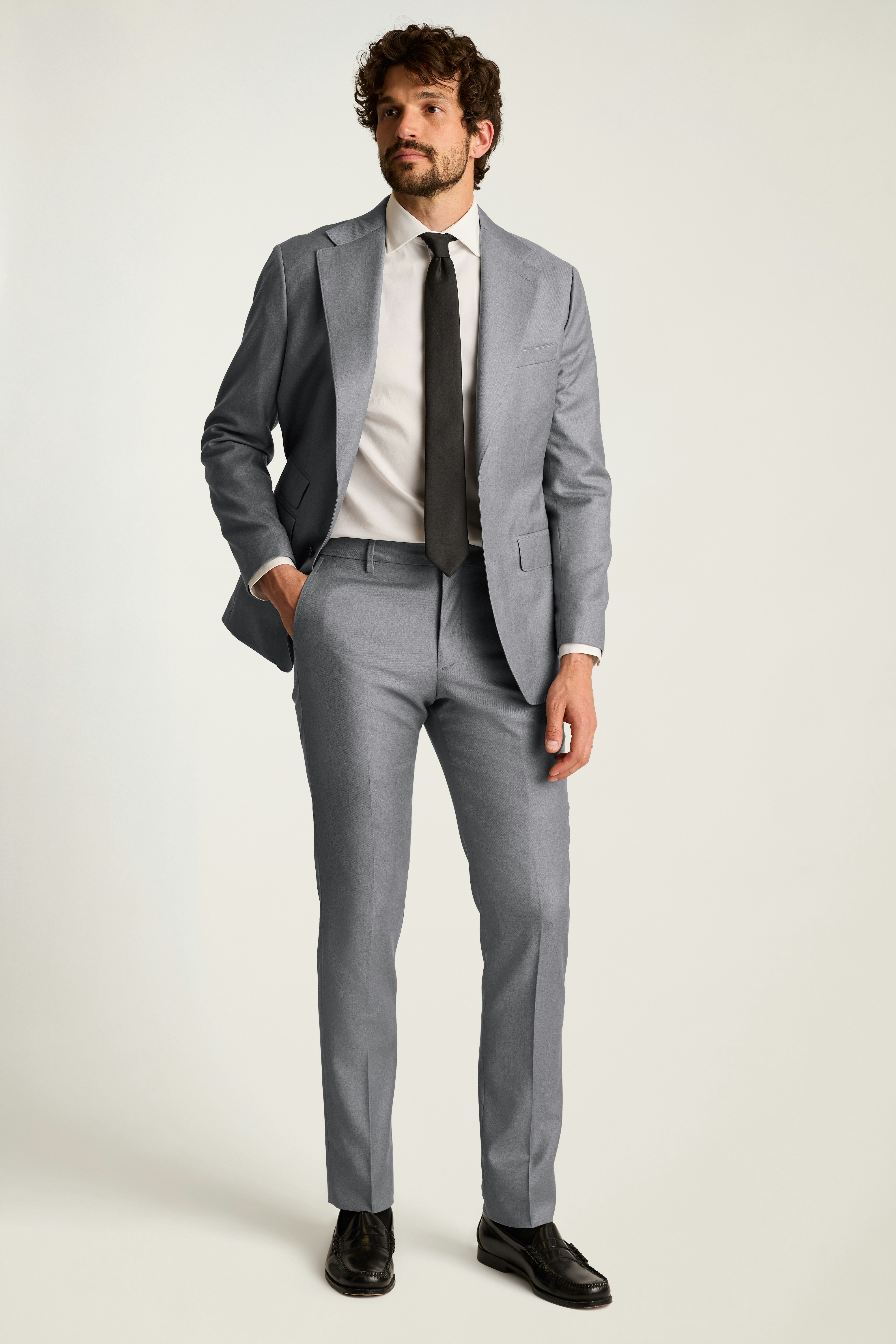 Empire Super 150s Dress Pant light grey