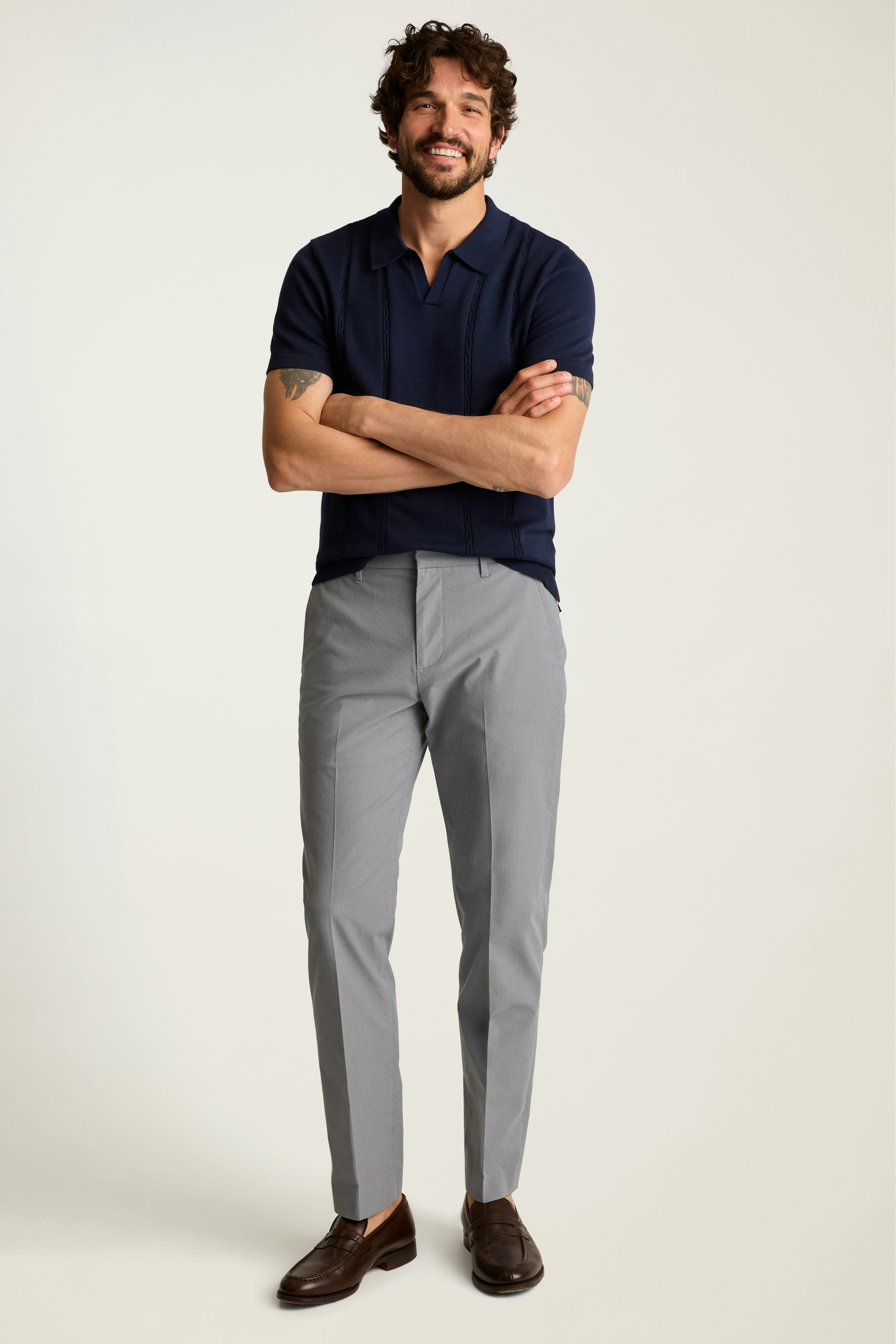 Weekday Warrior Dress Pants tuesday grey blue stripe 1 Weekday Warrior Dress Pants tuesday grey blue stripe