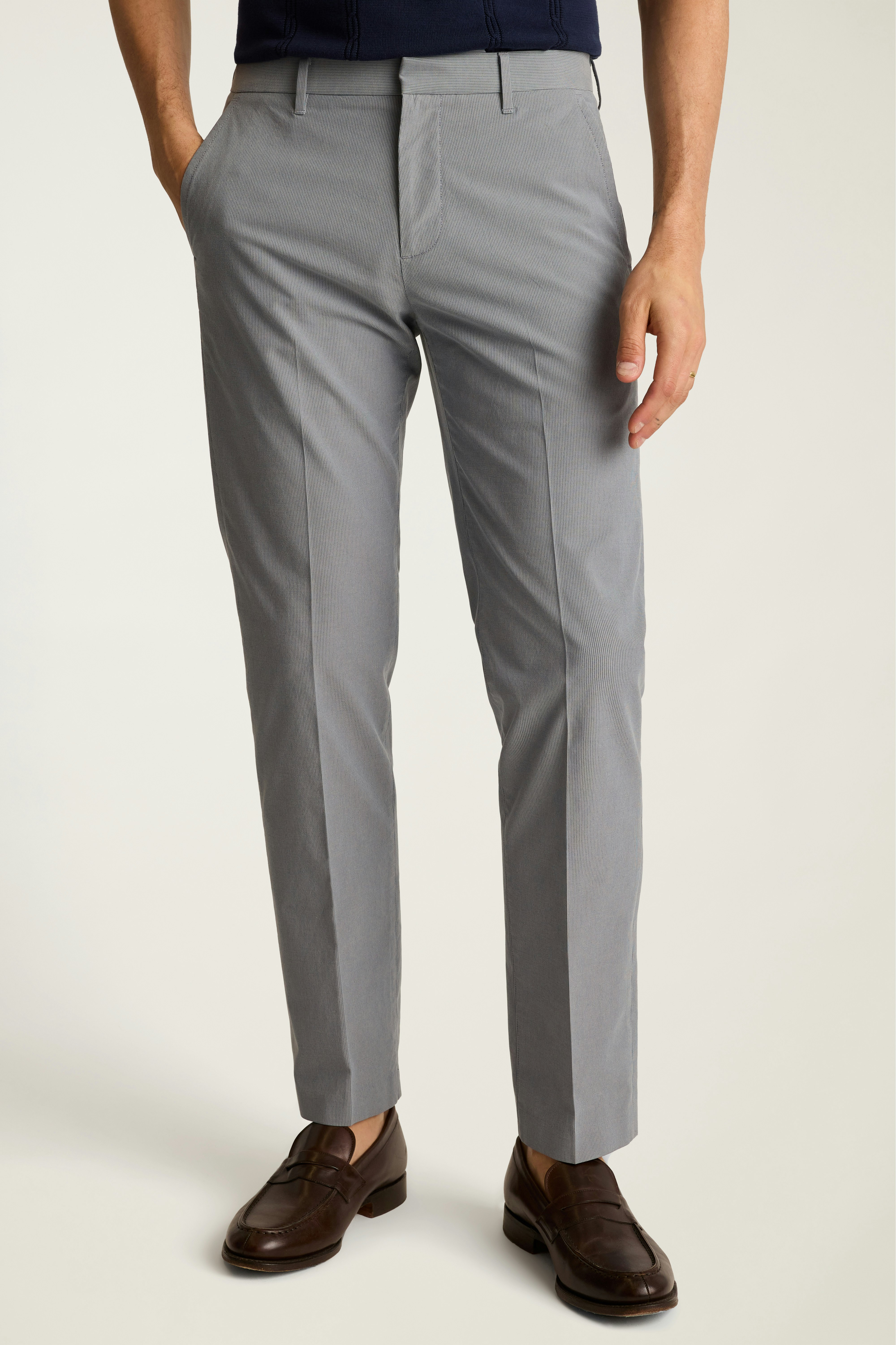 Weekday Warrior Dress Pants tuesday grey blue stripe 2 Weekday Warrior Dress Pants tuesday grey blue stripe