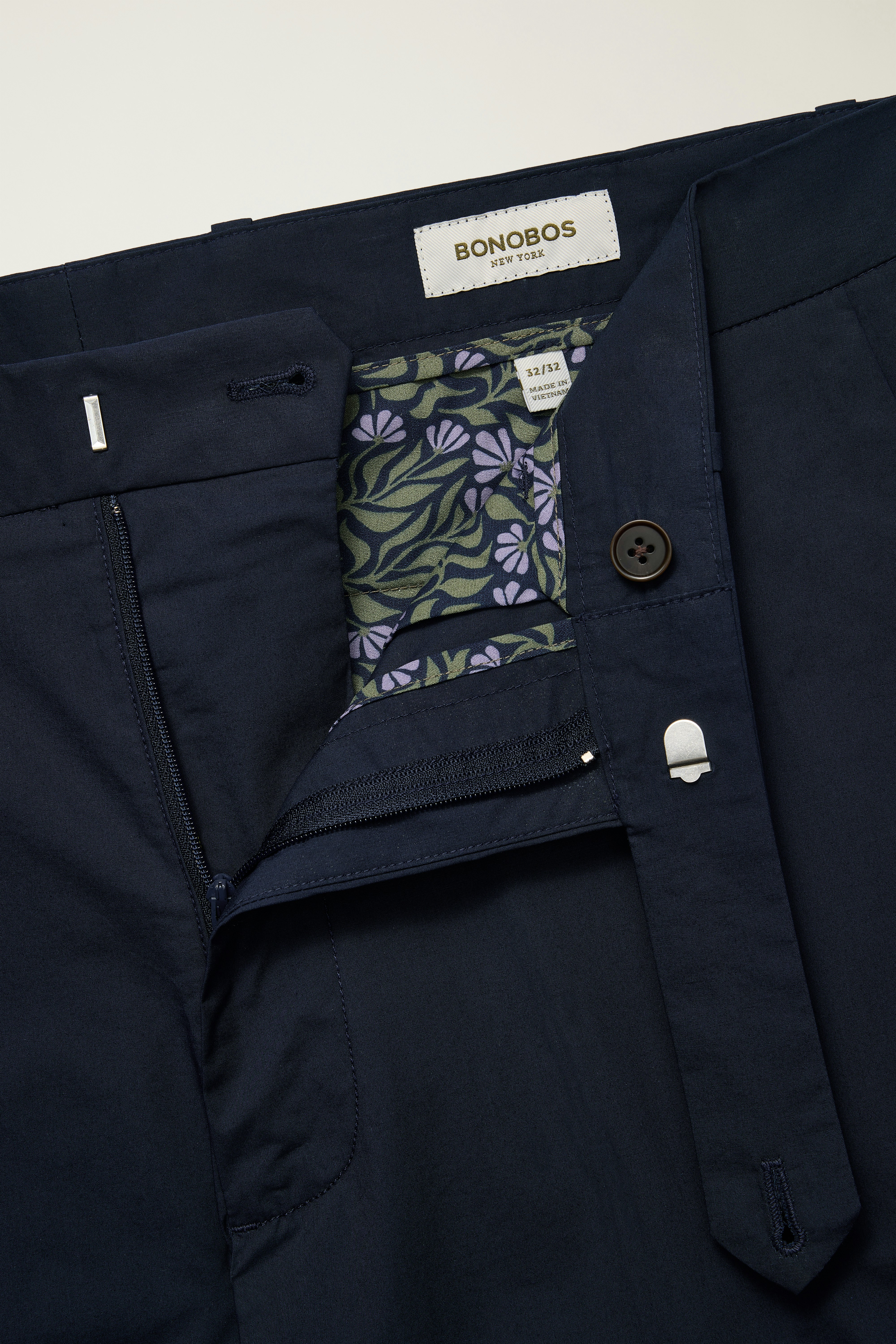 Italian Flyweight Trouser navy blue