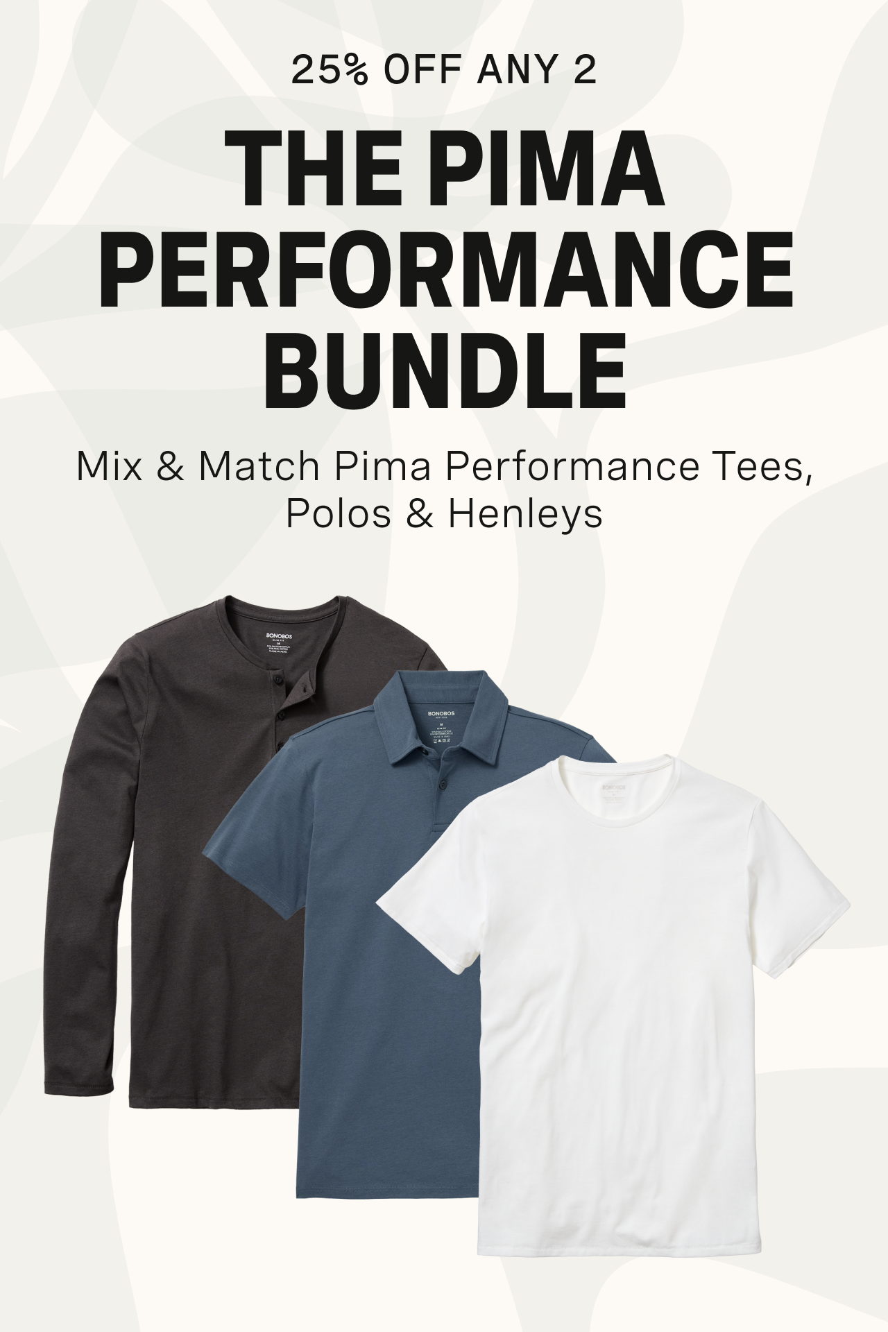 Pima Performance Short Sleeve Henley medium green